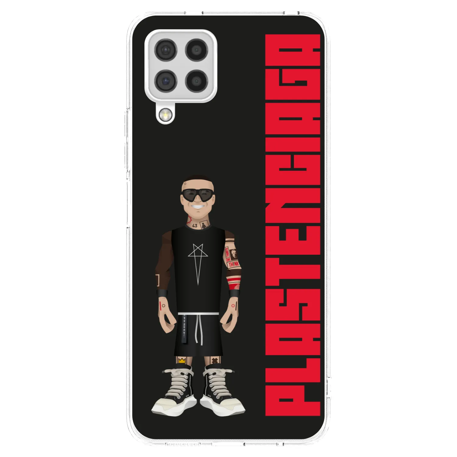 Picasee Samsung Galaxy A22 A225F 4G Hülle - Transparentes Silikon - Tomáš Rajchl