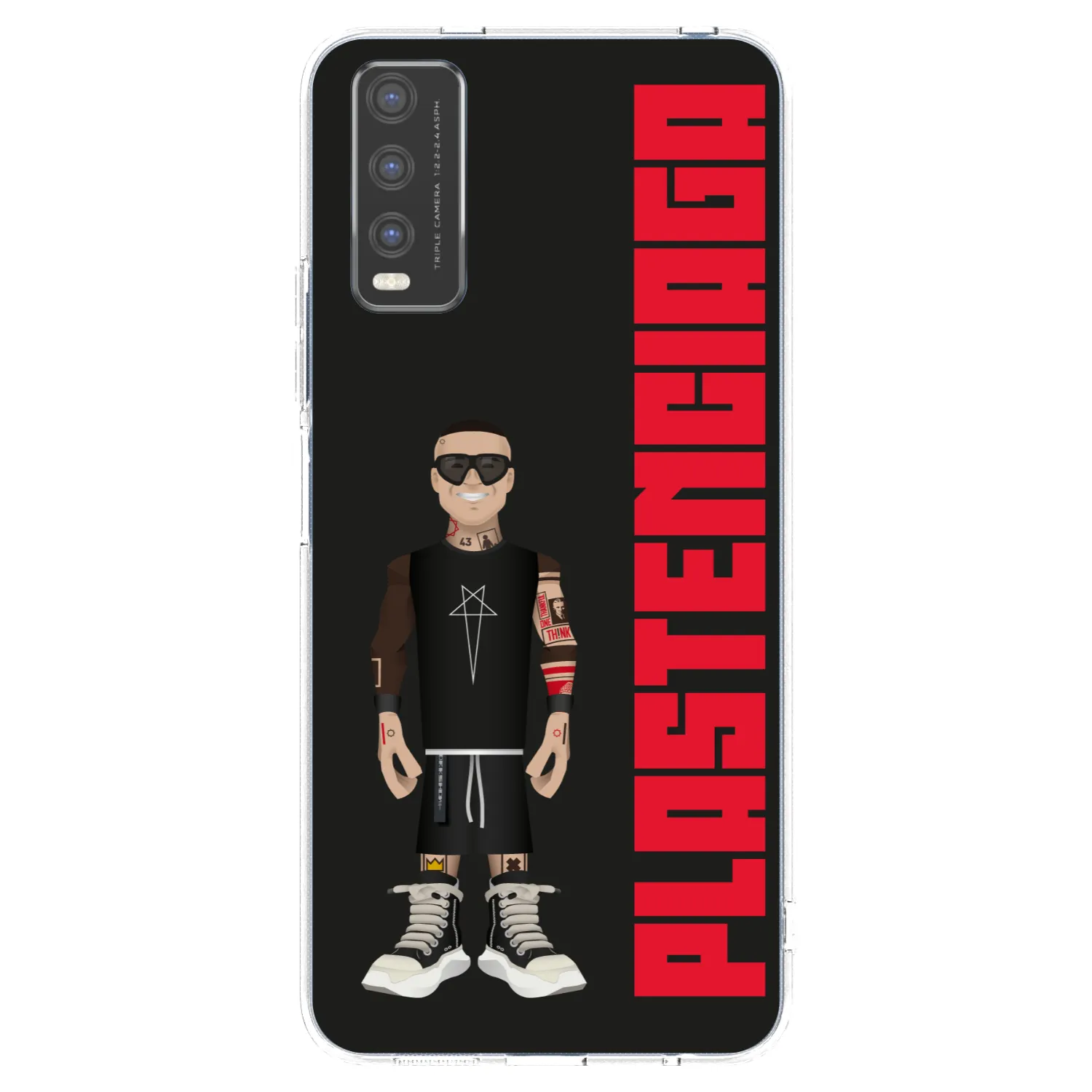 Picasee Vivo Y20s Hülle - Transparentes Silikon - Tomáš Rajchl