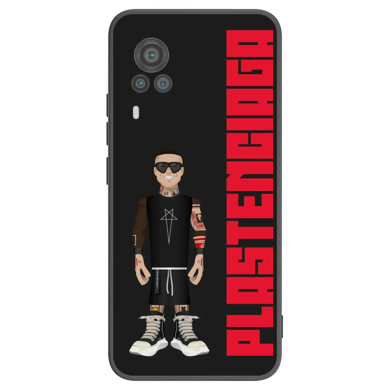 Picasee Vivo X60 Pro 5G Hülle - Schwarzes Silikon - Tomáš Rajchl