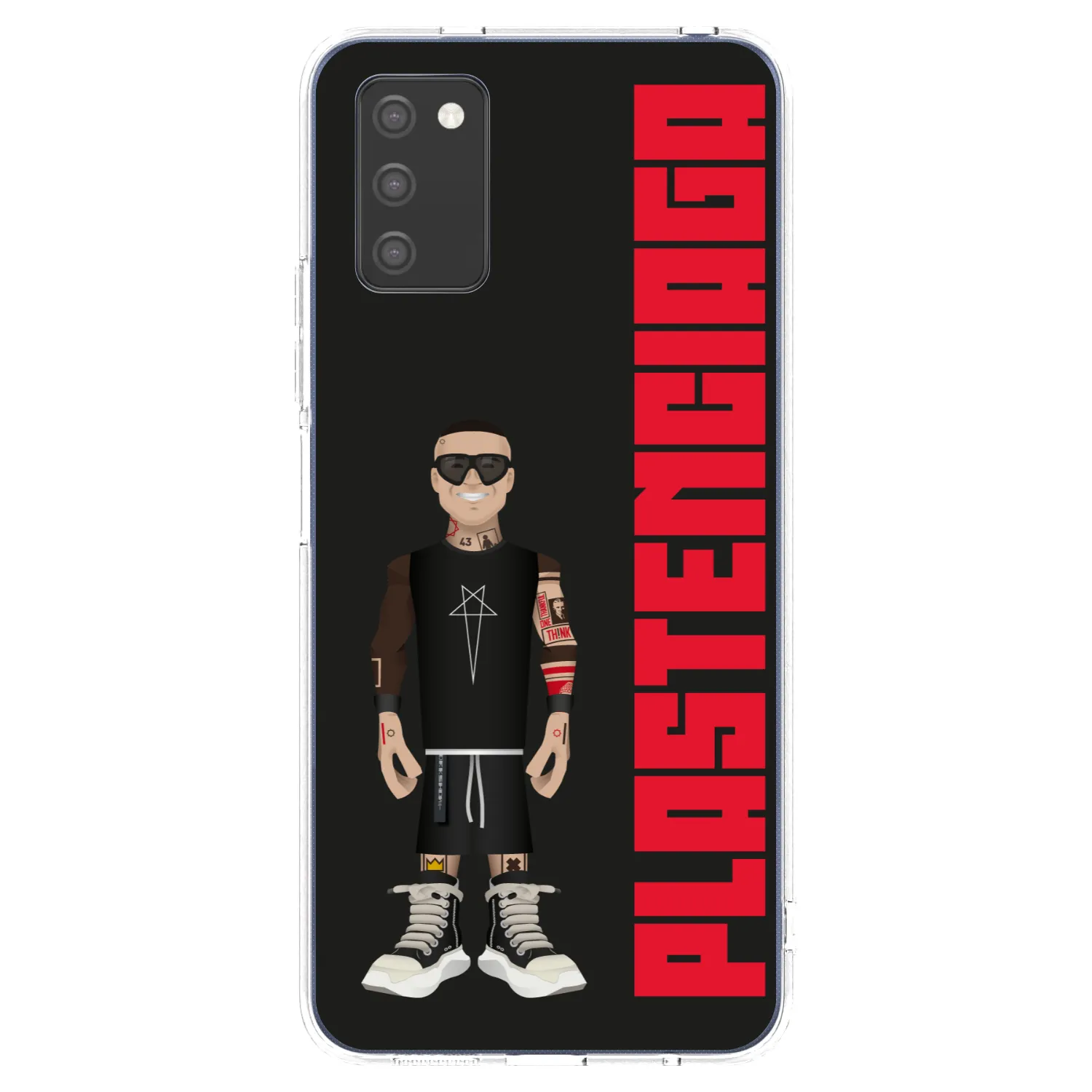 Picasee Samsung Galaxy A03s A037G Hülle - Transparentes Silikon - Tomáš Rajchl