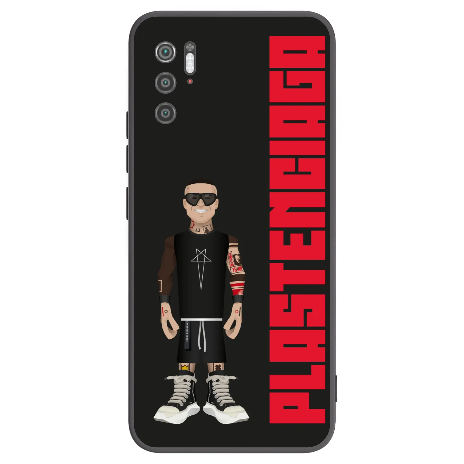 Picasee Xiaomi Poco M3 Pro 5G Hülle - Schwarzes Silikon - Tomáš Rajchl