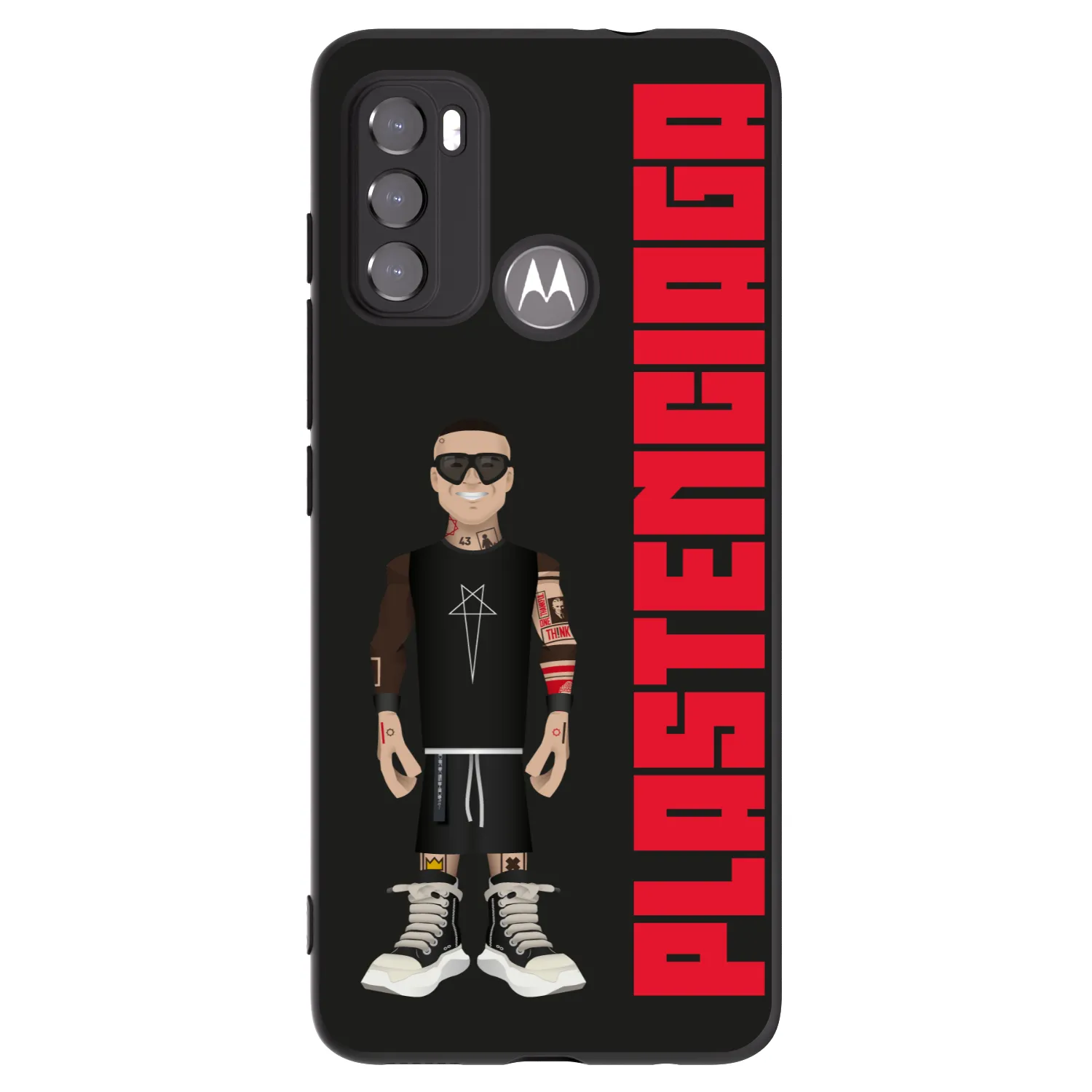 Picasee Motorola Moto G60 Hülle - Schwarzes Silikon - Tomáš Rajchl