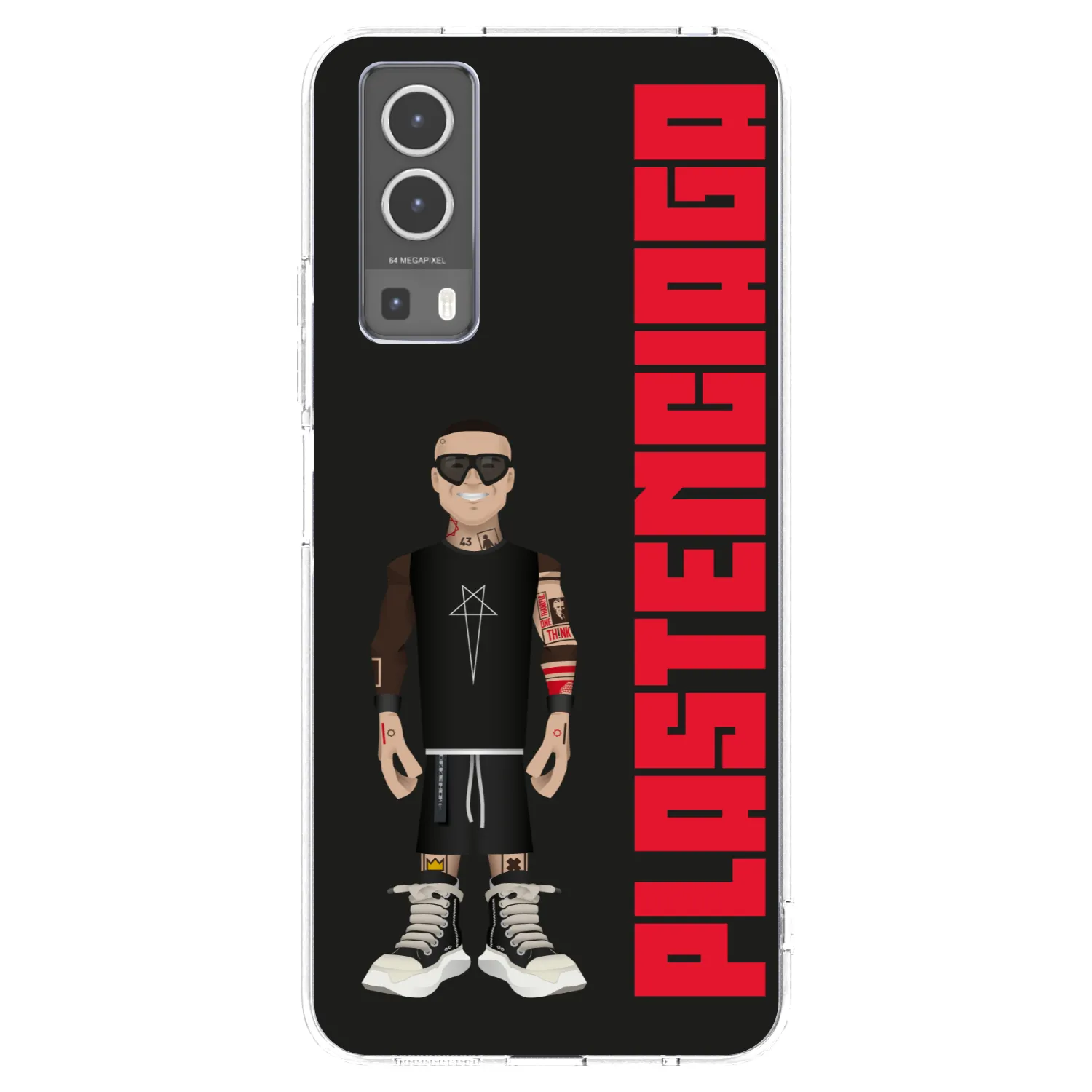 Picasee Vivo Y72 5G Hülle - Transparentes Silikon - Tomáš Rajchl