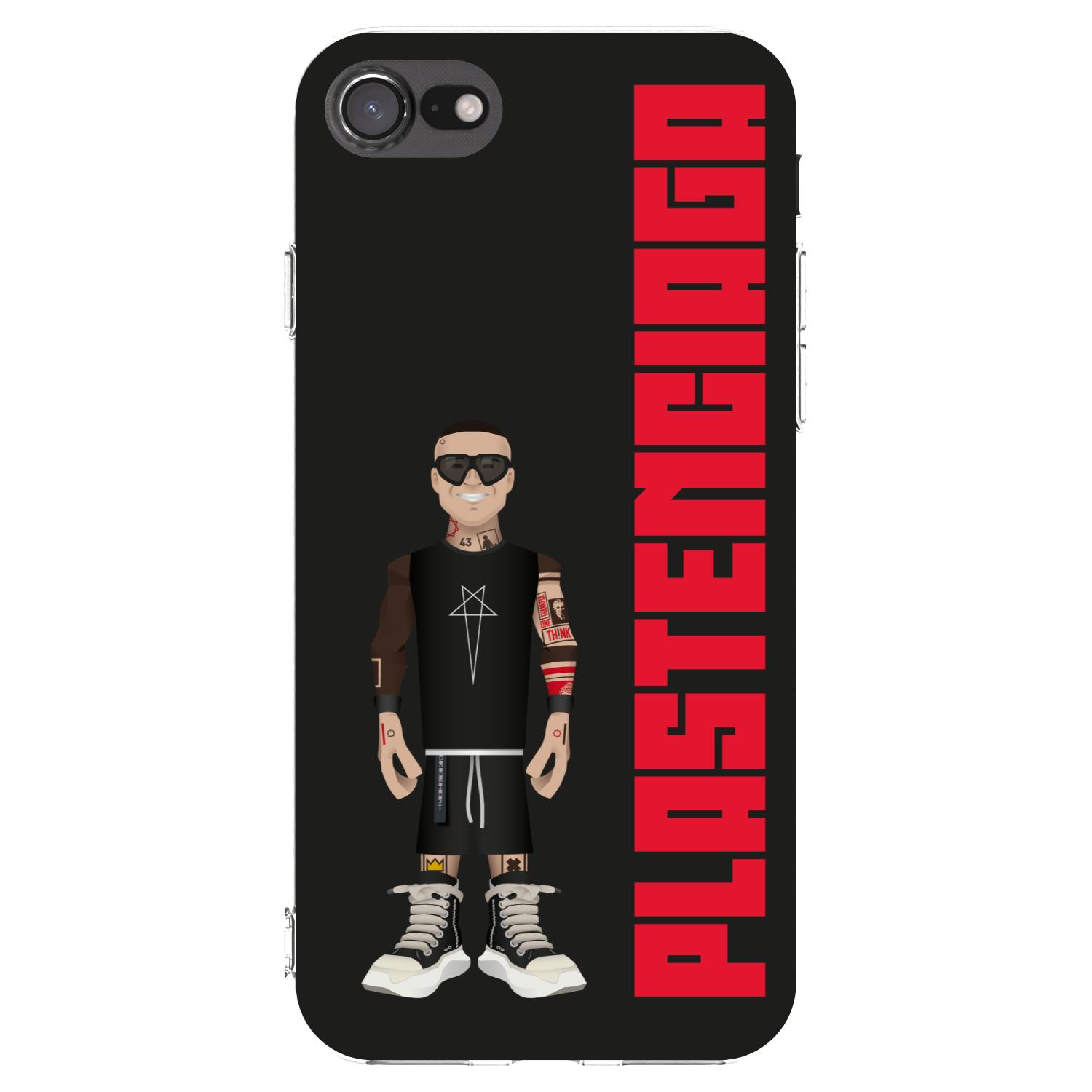 Picasee Apple iPhone SE 2022 Hülle - Transparentes Silikon - Tomáš Rajchl