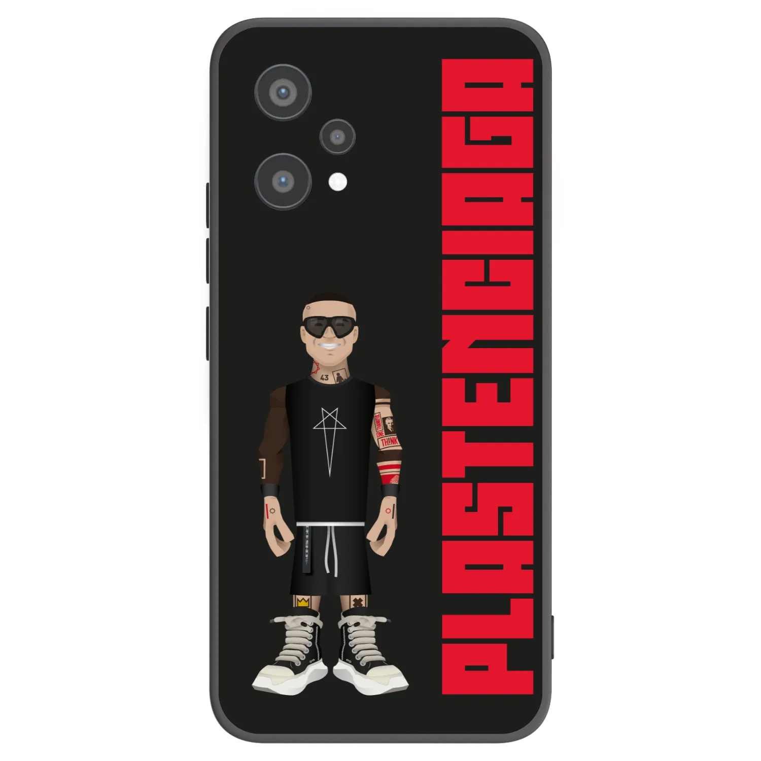 Picasee Realme 9 Pro 5G Hülle - Schwarzes Silikon - Tomáš Rajchl