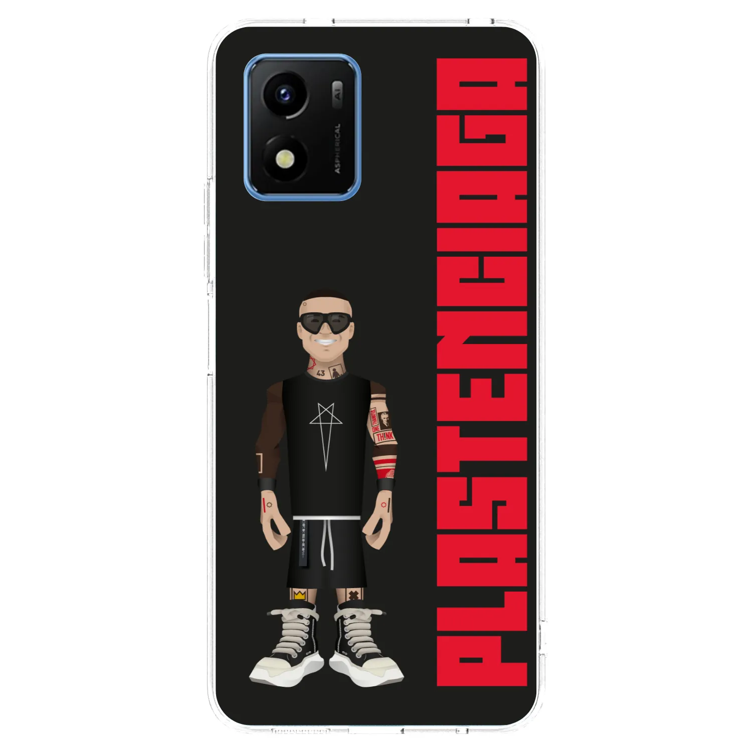 Picasee Vivo Y01 Hülle - Transparentes Silikon - Tomáš Rajchl