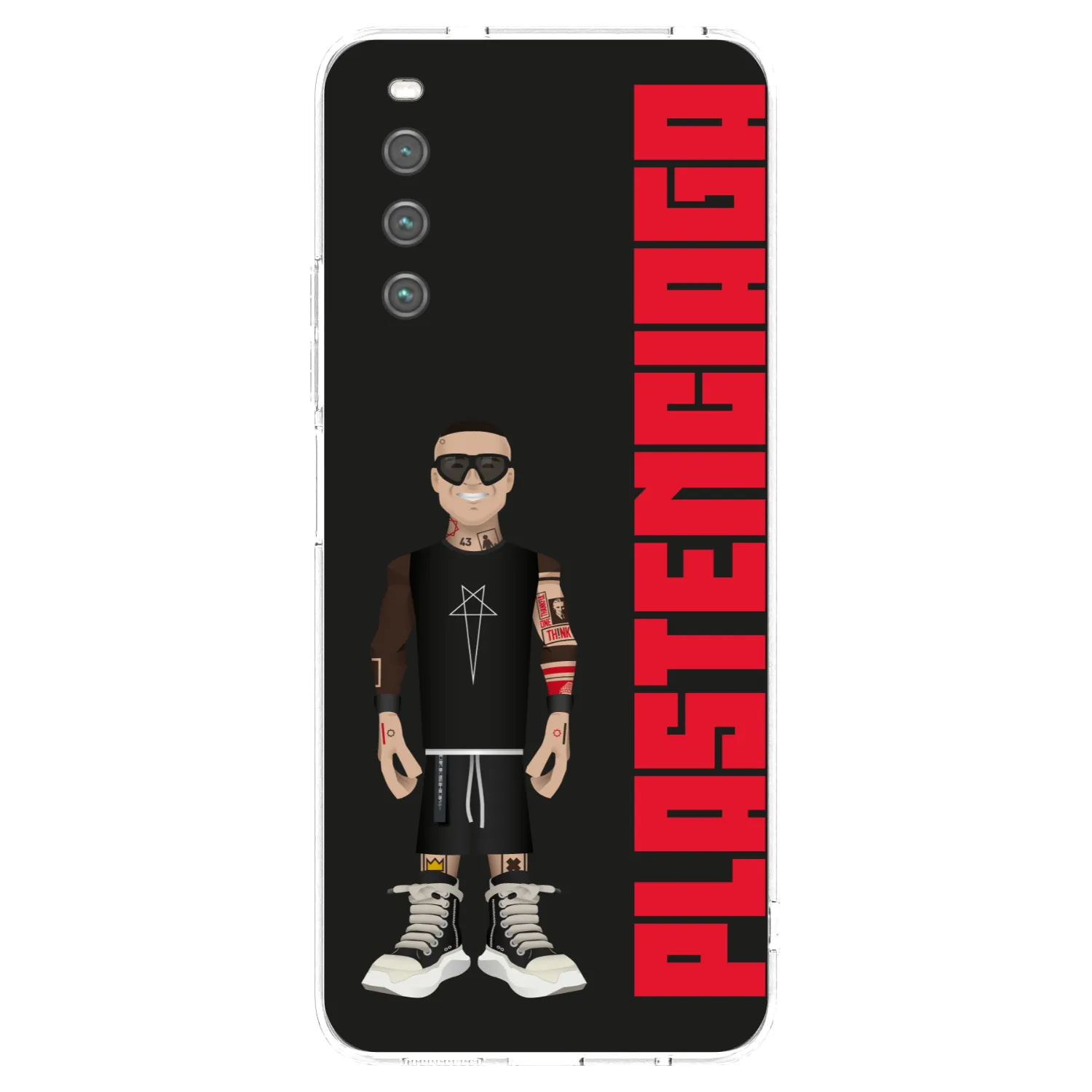 Picasee Sony Xperia 10 IV 5G Hülle - Transparentes Silikon - Tomáš Rajchl