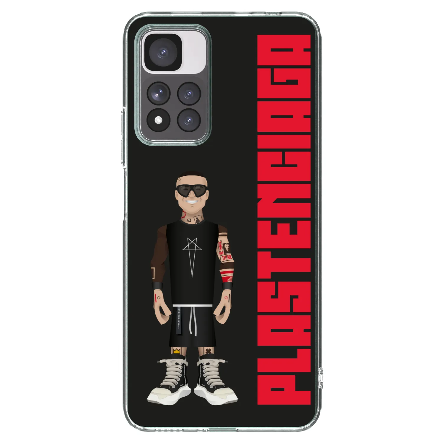 Picasee Xiaomi Redmi Note 11 Pro+ 5G Hülle - Transparentes Silikon - Tomáš Rajchl