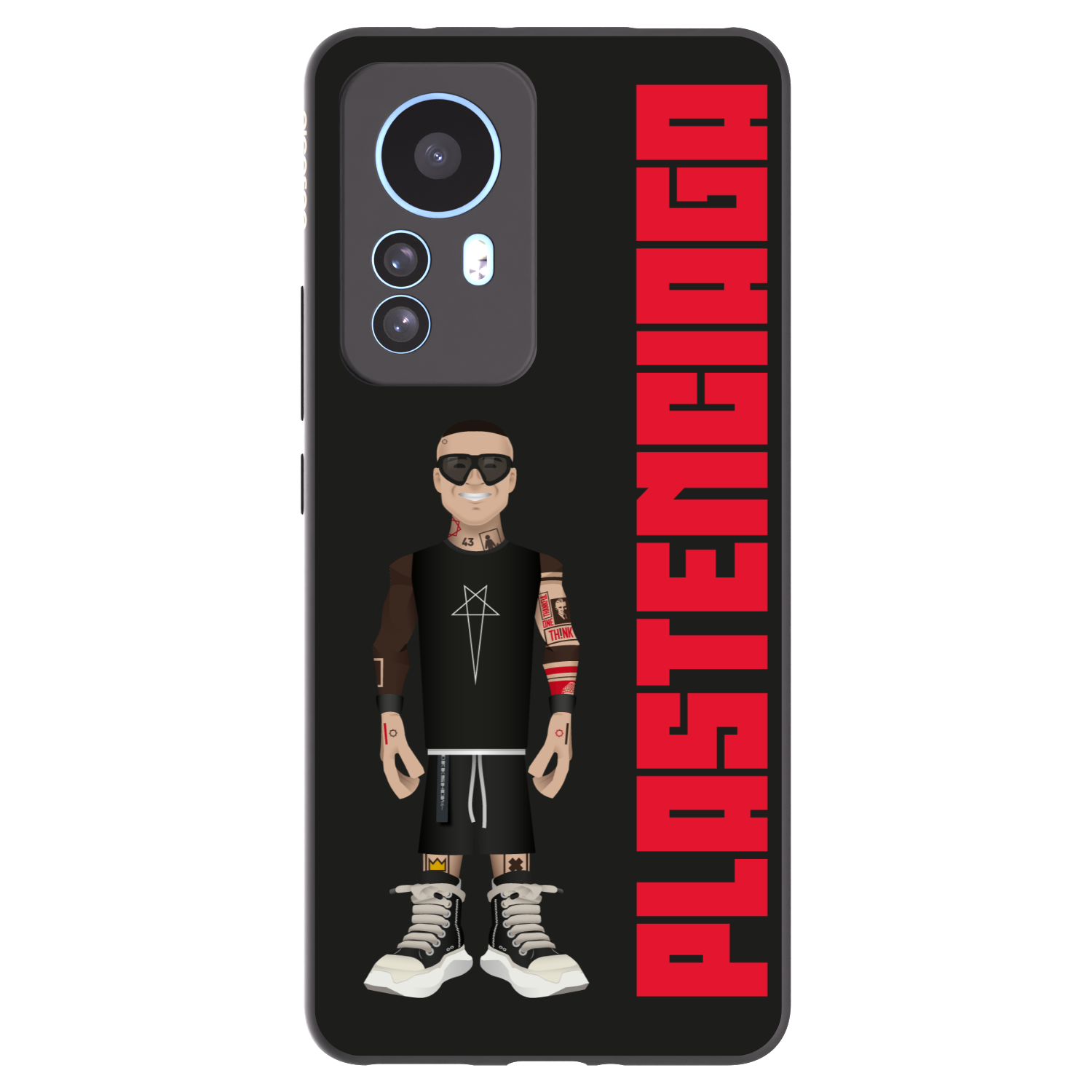 Picasee Xiaomi 12T Hülle - Schwarzes Silikon - Tomáš Rajchl