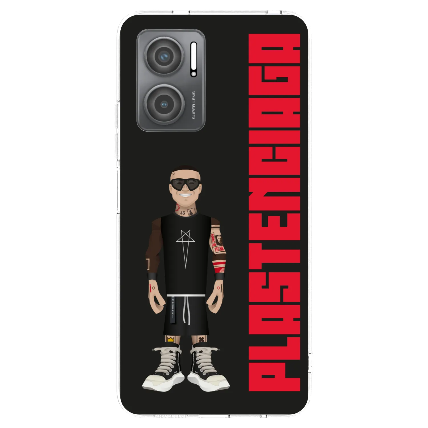 Picasee Xiaomi Redmi 10 5G Hülle - Transparentes Silikon - Tomáš Rajchl