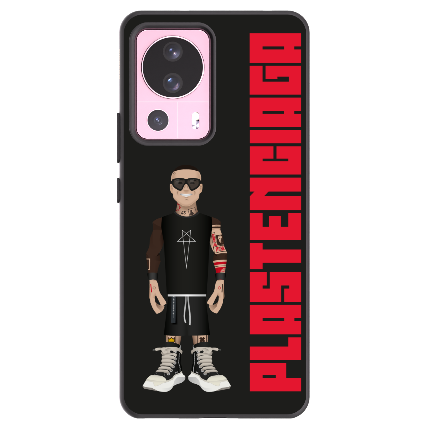 Picasee Xiaomi 13 Lite Hülle - Schwarzes Silikon - Tomáš Rajchl