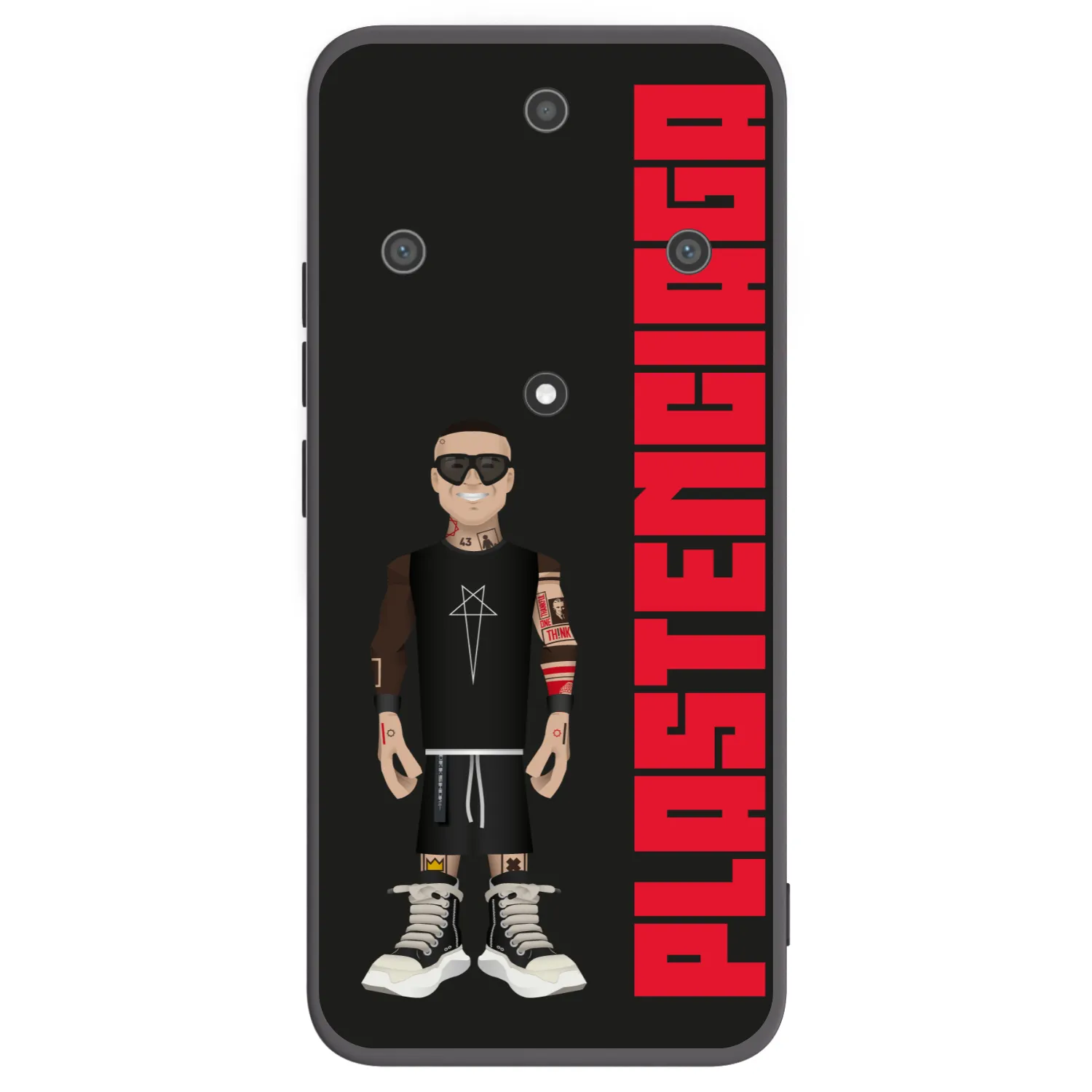 Picasee Honor Magic5 Lite 5G Hülle - Schwarzes Silikon - Tomáš Rajchl
