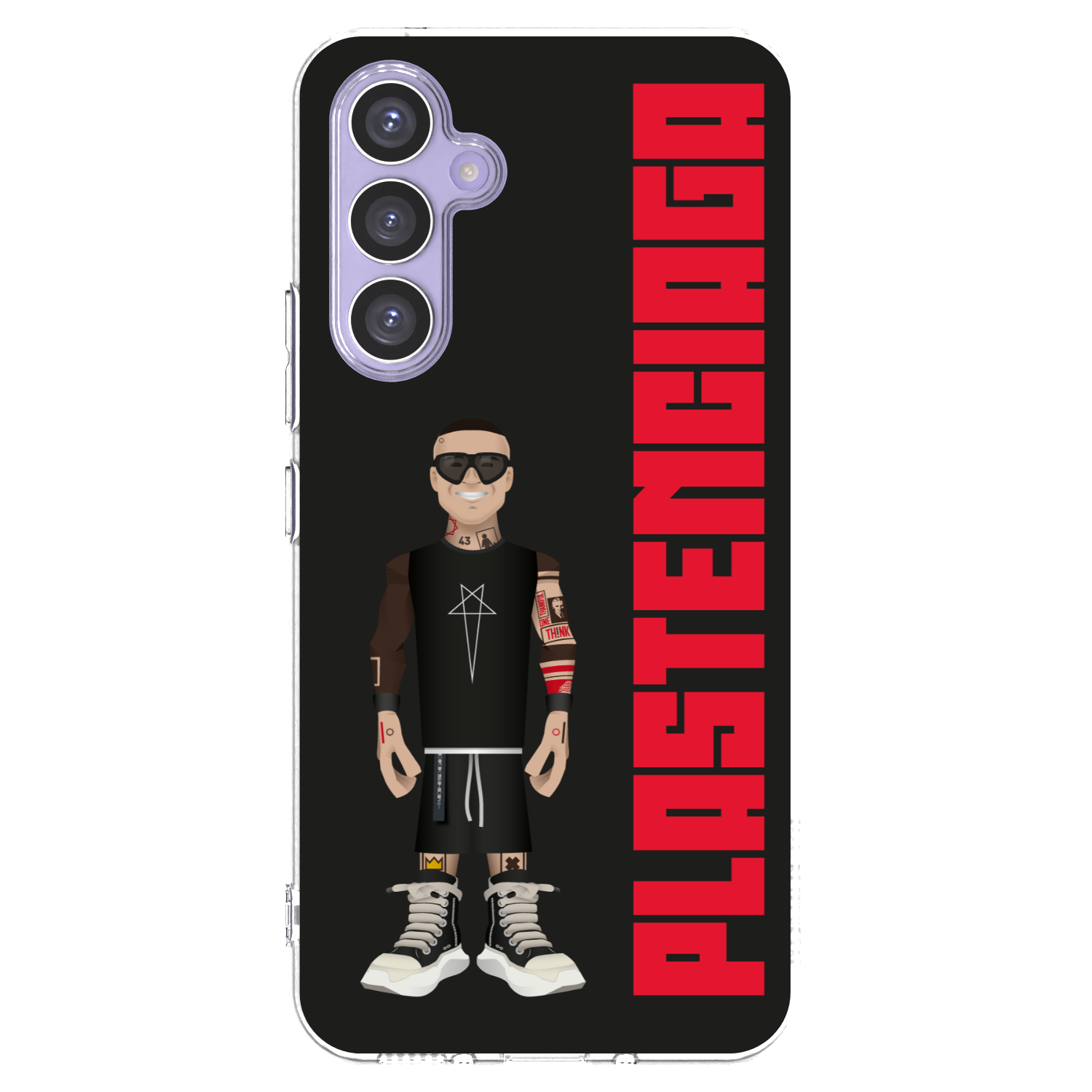 Picasee Samsung Galaxy A54 5G A546B Hülle - Transparentes Silikon - Tomáš Rajchl