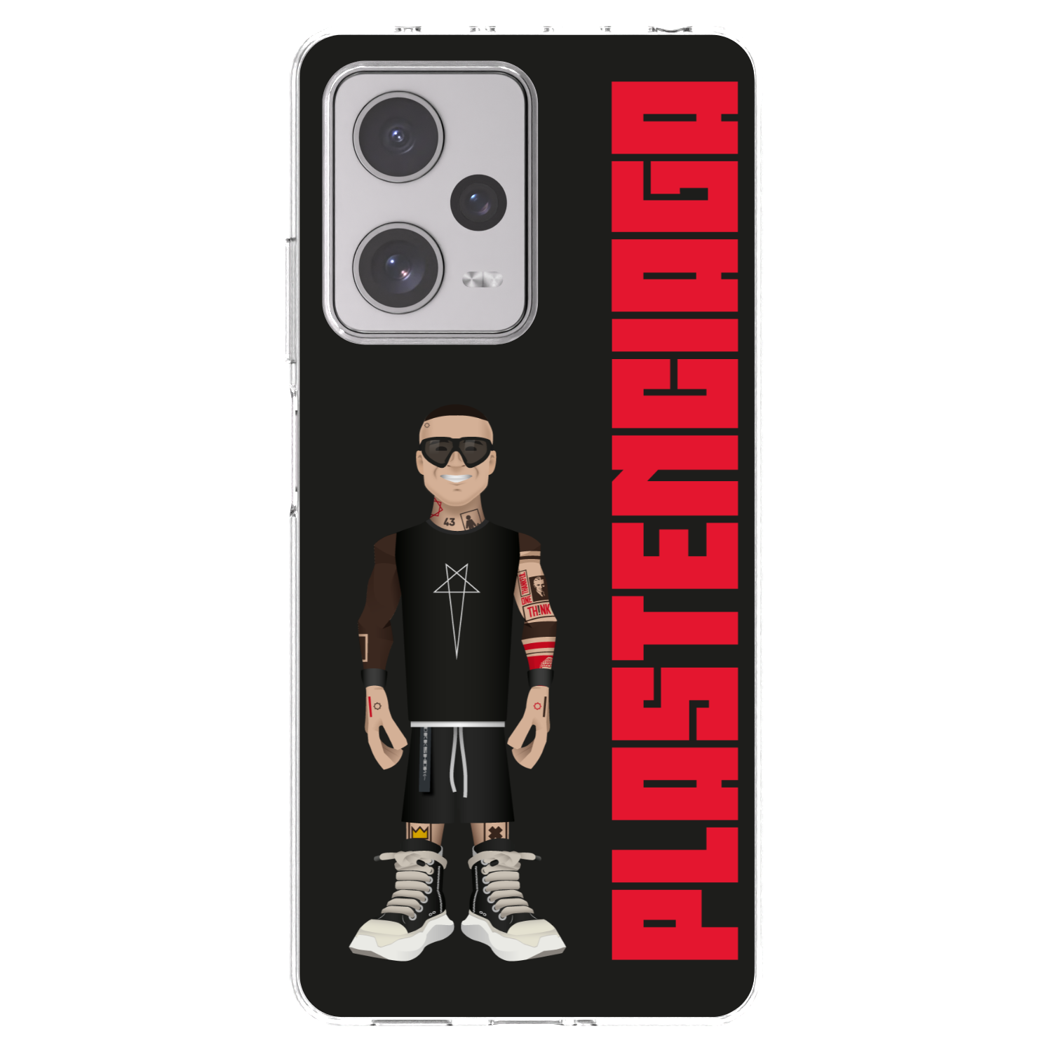 Picasee Xiaomi Redmi Note 12 Pro+ 5G Hülle - Transparentes Silikon - Tomáš Rajchl
