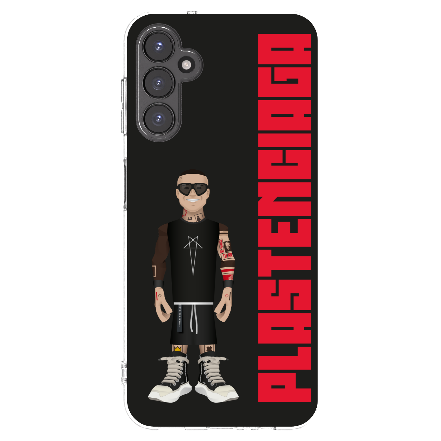 Picasee Samsung Galaxy A14 5G A146P Hülle - Transparentes Silikon - Tomáš Rajchl