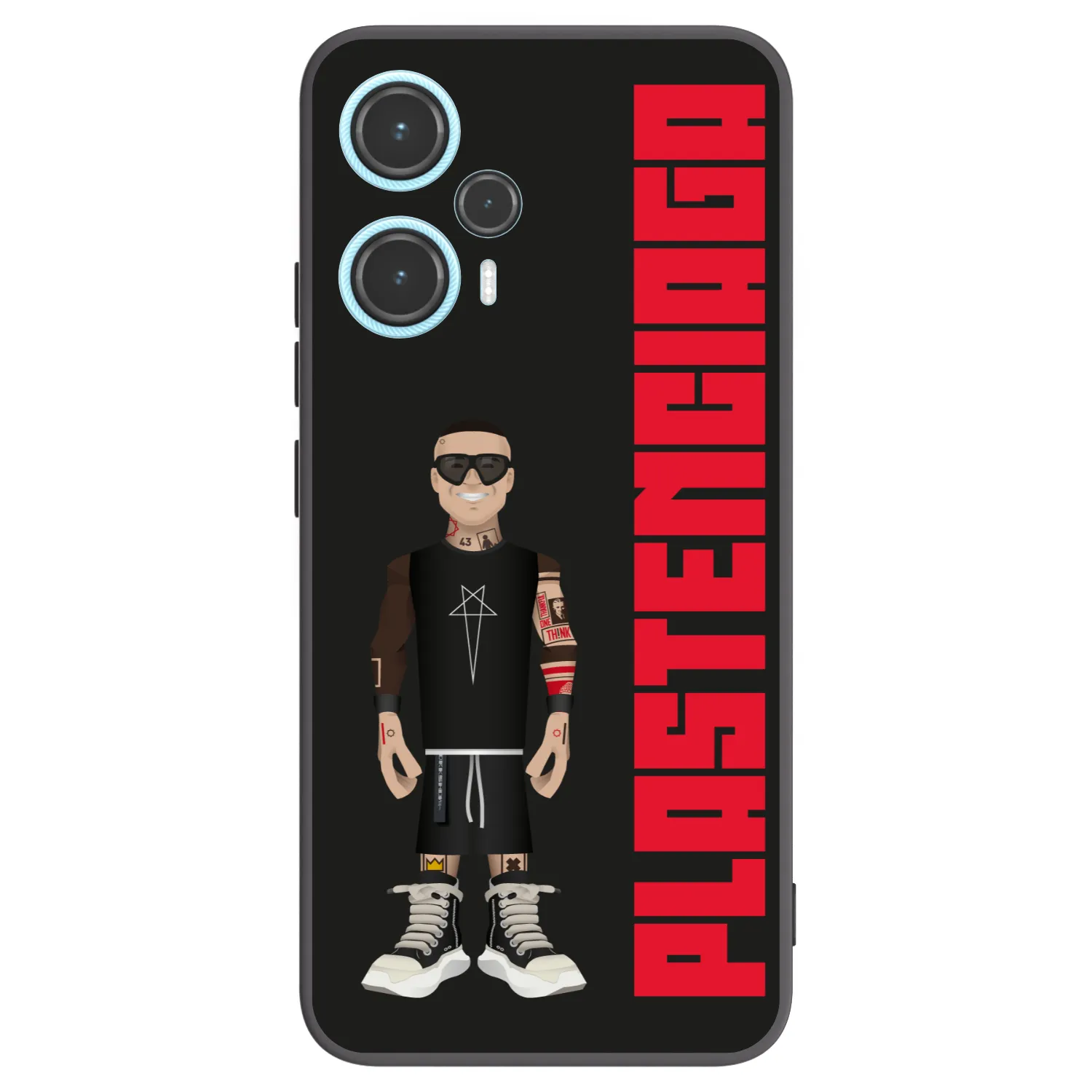 Picasee Xiaomi Poco F5 Hülle - Schwarzes Silikon - Tomáš Rajchl