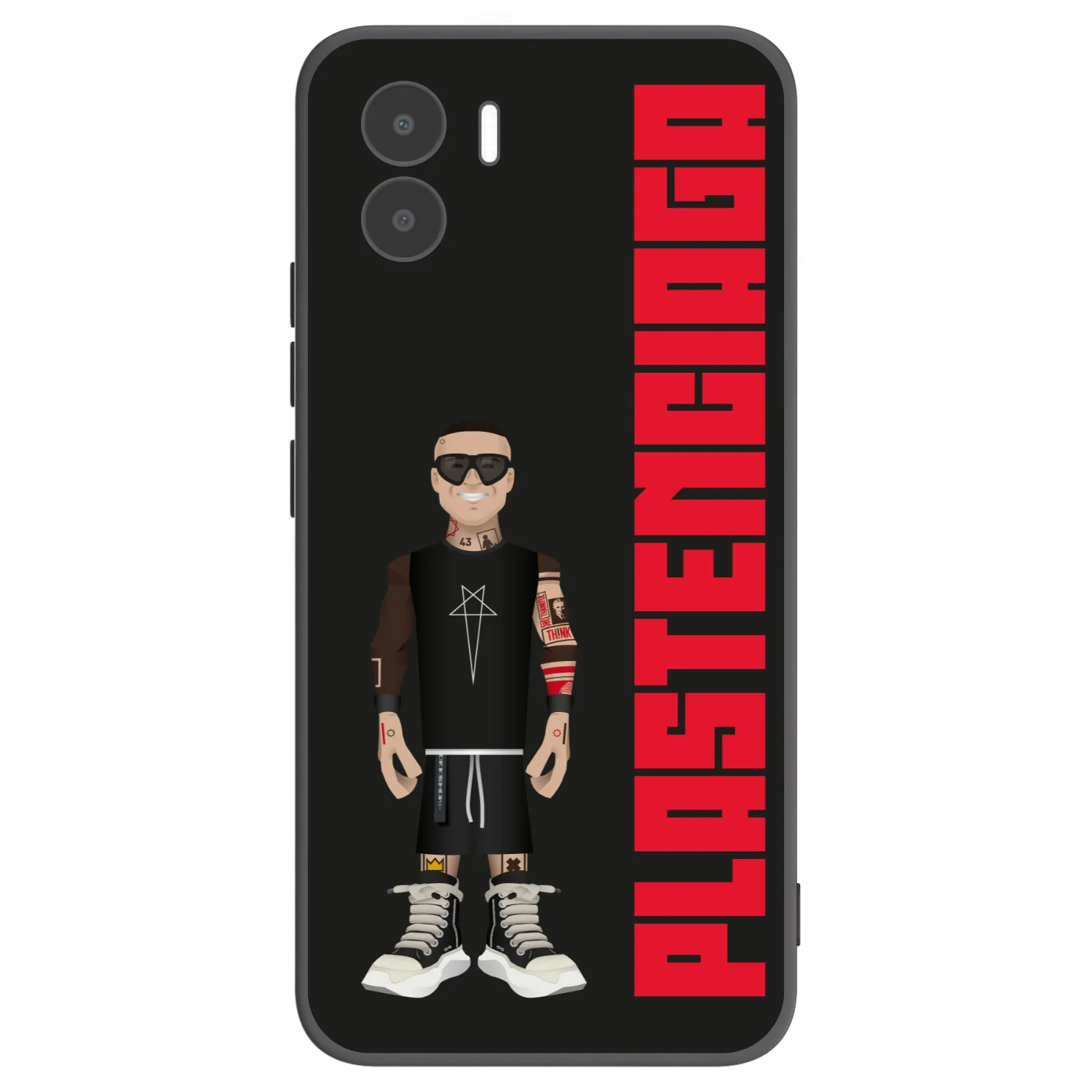 Picasee Xiaomi Redmi A2 Hülle - Schwarzes Silikon - Tomáš Rajchl