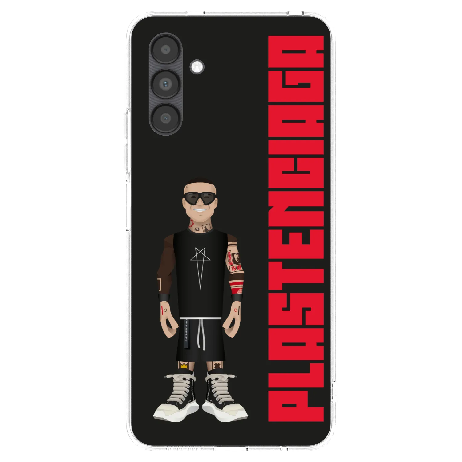 Picasee Samsung Galaxy A04s A047F Hülle - Transparentes Silikon - Tomáš Rajchl