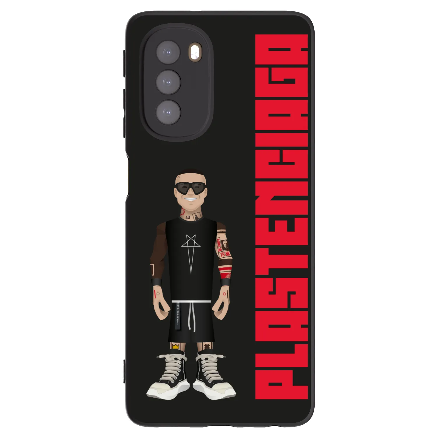 Picasee Motorola Moto G51 Hülle - Schwarzes Silikon - Tomáš Rajchl