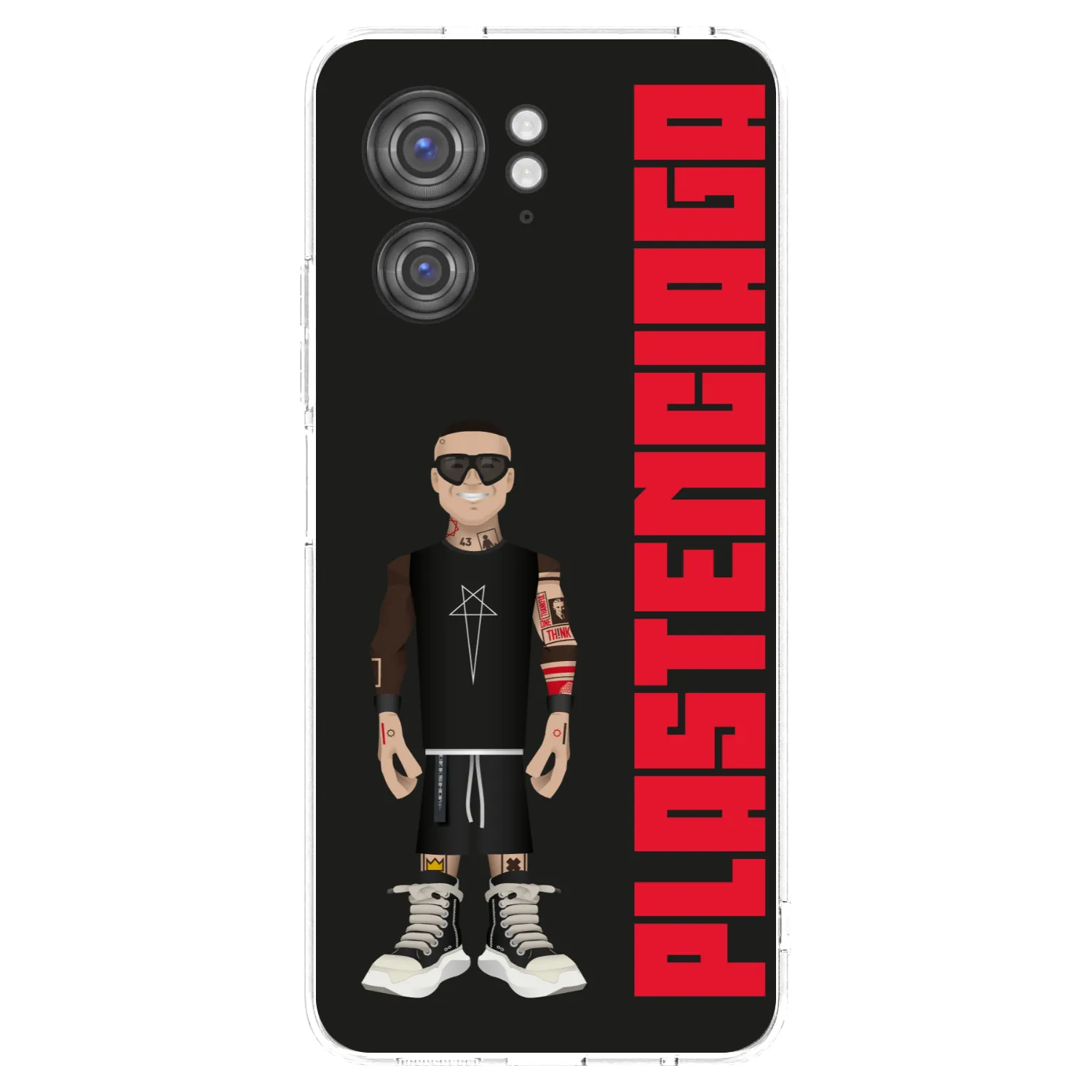 Picasee Motorola Edge 40 Hülle - Transparentes Silikon - Tomáš Rajchl