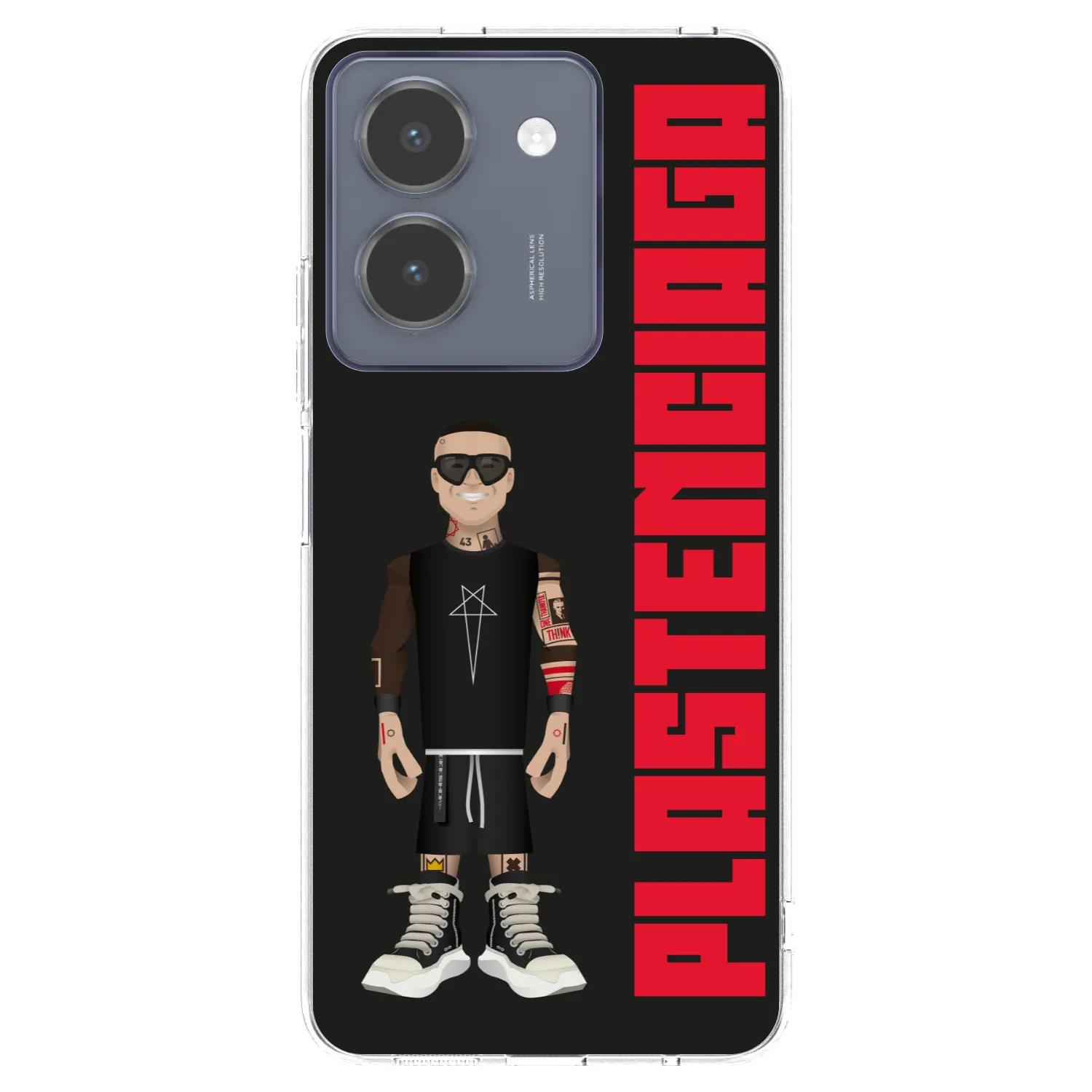 Picasee Vivo Y36 4G Hülle - Transparentes Silikon - Tomáš Rajchl