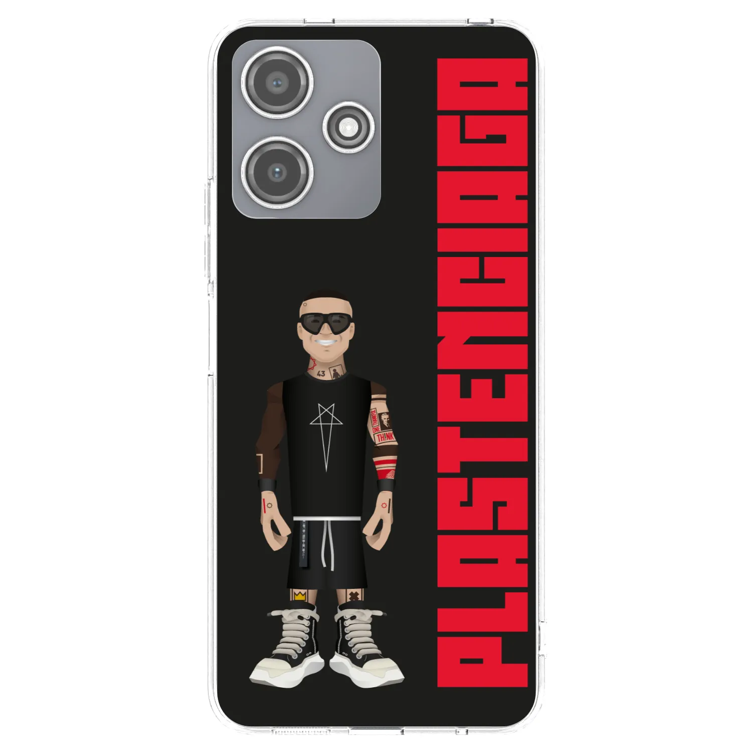 Picasee Xiaomi Redmi 12 5G Hülle - Transparentes Silikon - Tomáš Rajchl