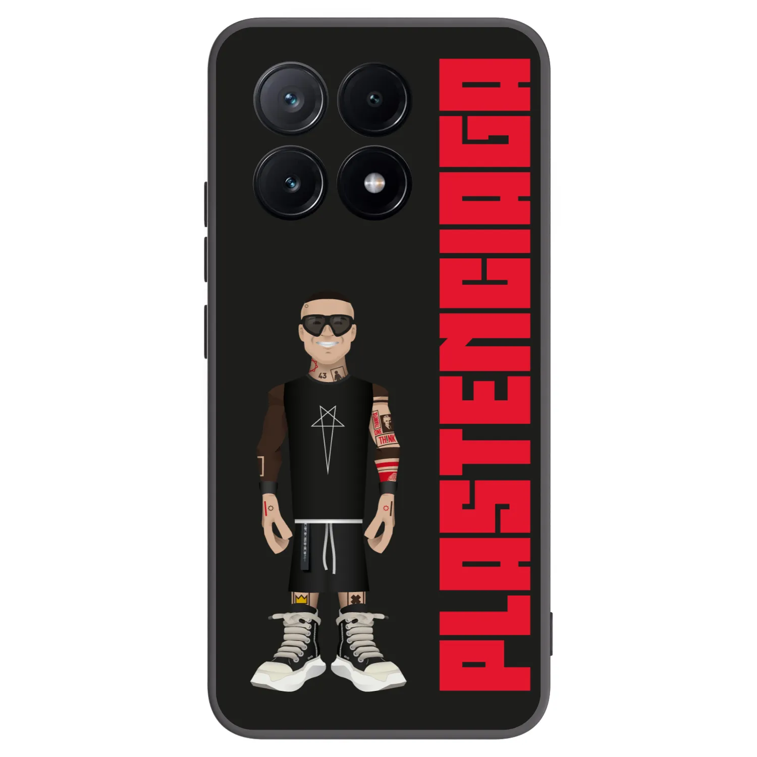 Picasee Xiaomi Poco X6 Pro Hülle - Schwarzes Silikon - Tomáš Rajchl