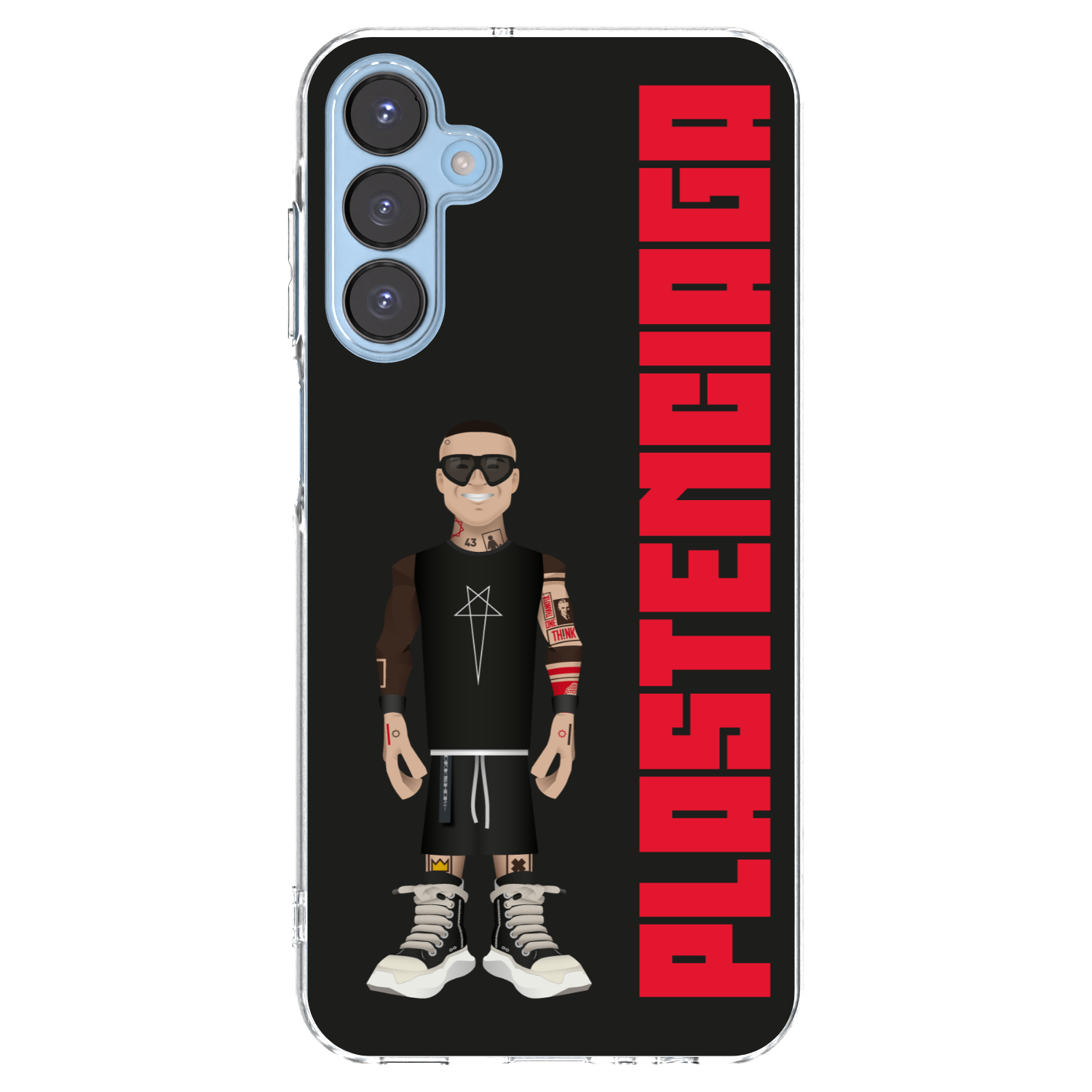 Picasee Samsung Galaxy A15 A156B 5G Hülle - Transparentes Silikon - Tomáš Rajchl