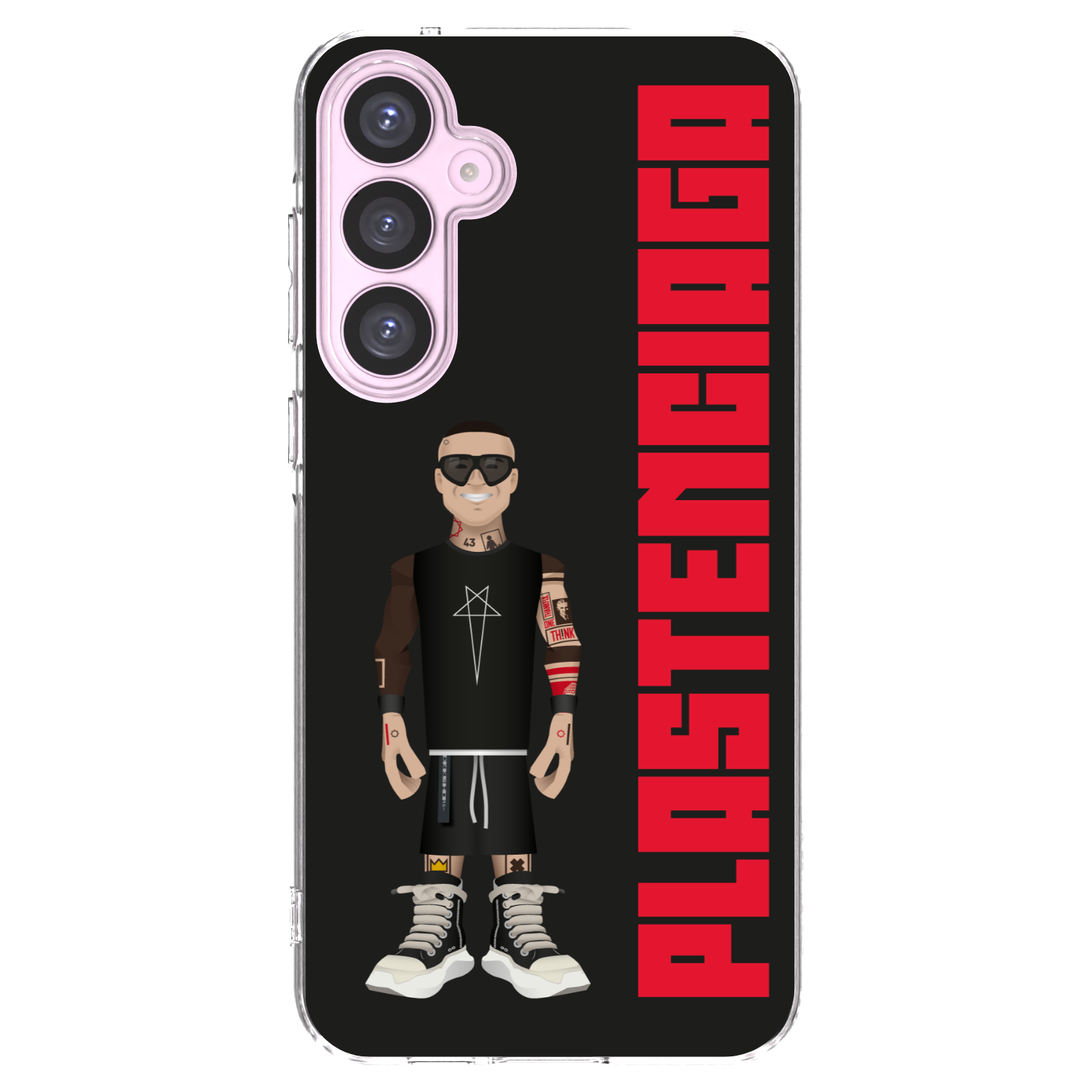 Picasee Samsung Galaxy A55 5G A556B Hülle - Transparentes Silikon - Tomáš Rajchl