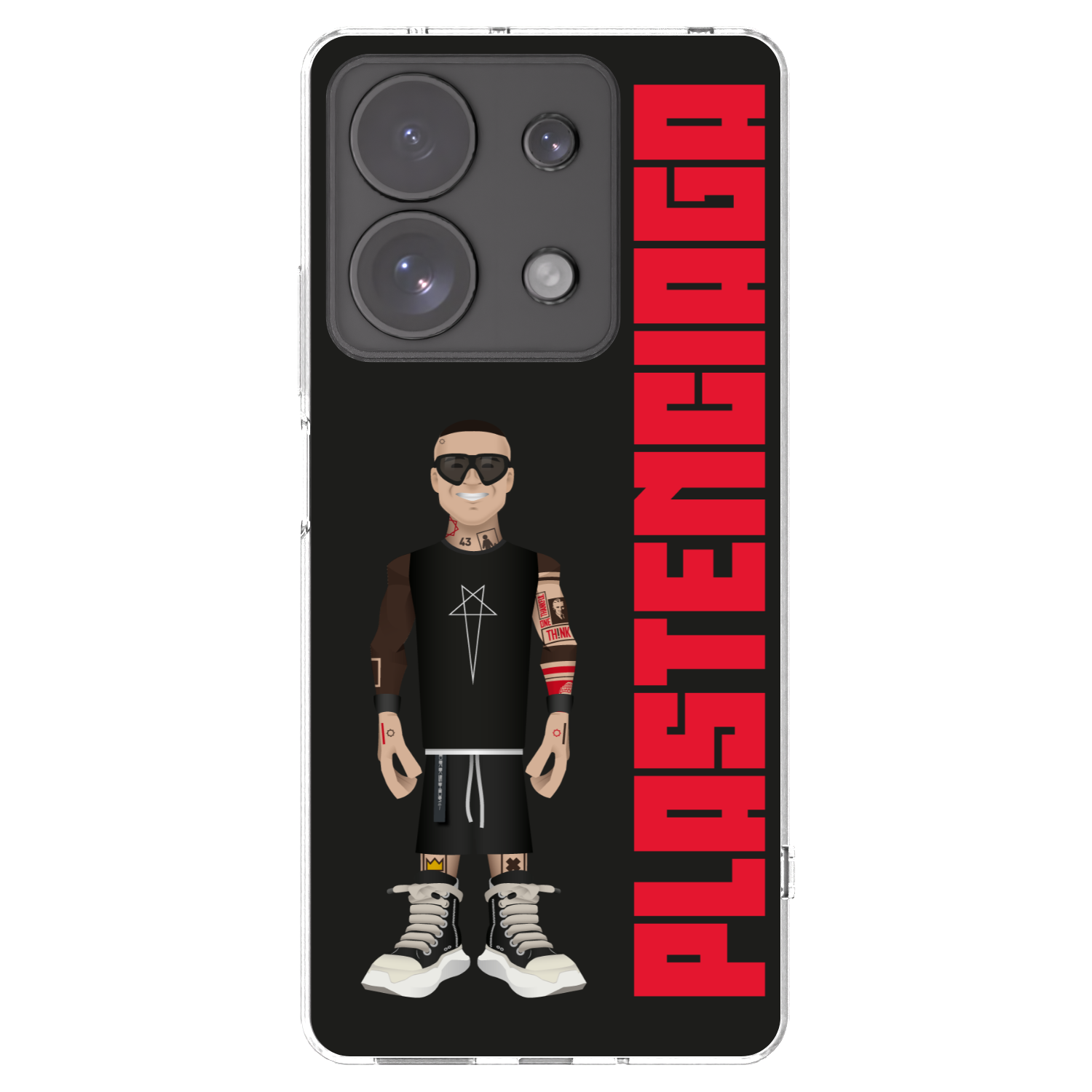 Picasee Xiaomi Redmi Note 13 Pro 4G Hülle - Transparentes Silikon - Tomáš Rajchl