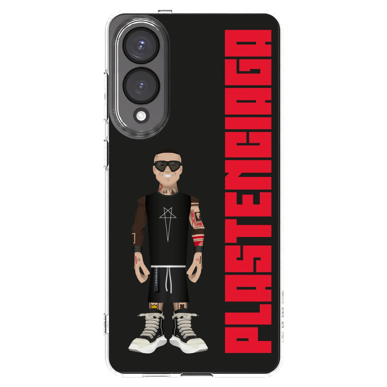 Picasee Samsung Galaxy S25 Edge 5G Hülle - Transparentes Silikon - Tomáš Rajchl