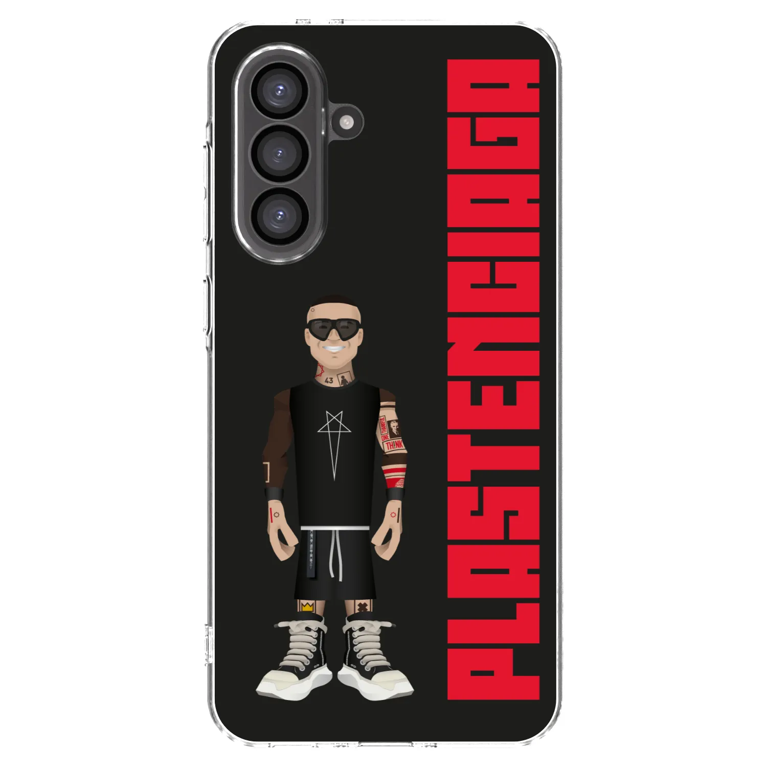Picasee Samsung Galaxy A56 5G A566B Hülle - Transparentes Silikon - Tomáš Rajchl