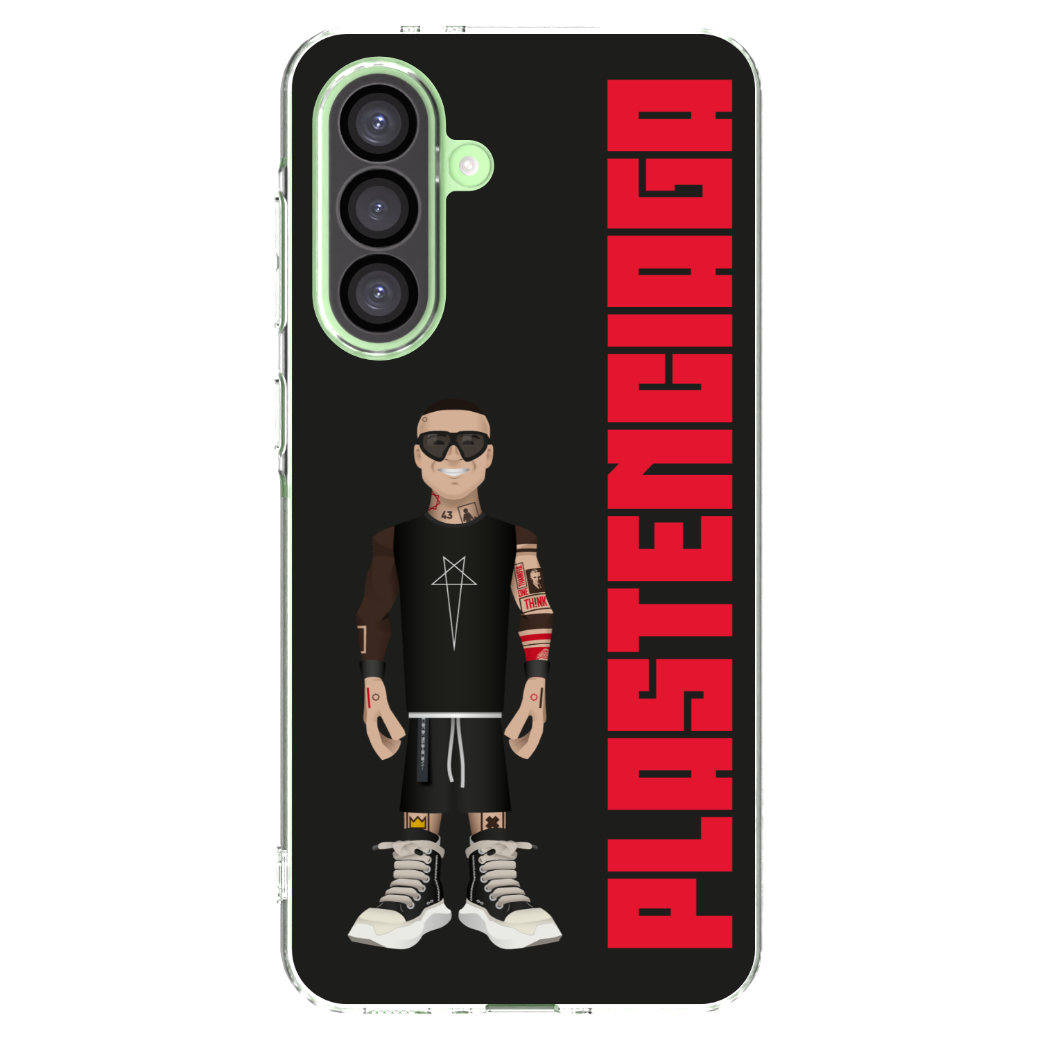 Picasee Samsung Galaxy A26 5G A266B Hülle - Transparentes Silikon - Tomáš Rajchl