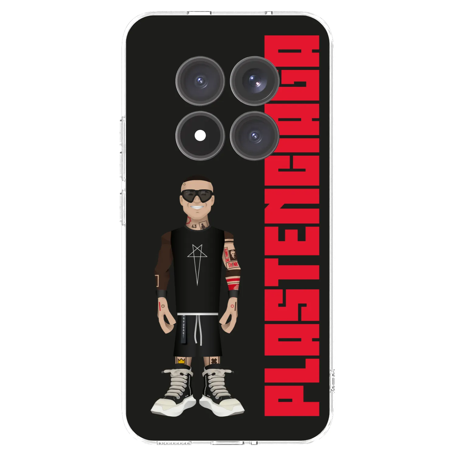 Picasee Xiaomi Redmi Note 15 Pro+ Hülle - Transparentes Silikon - Tomáš Rajchl
