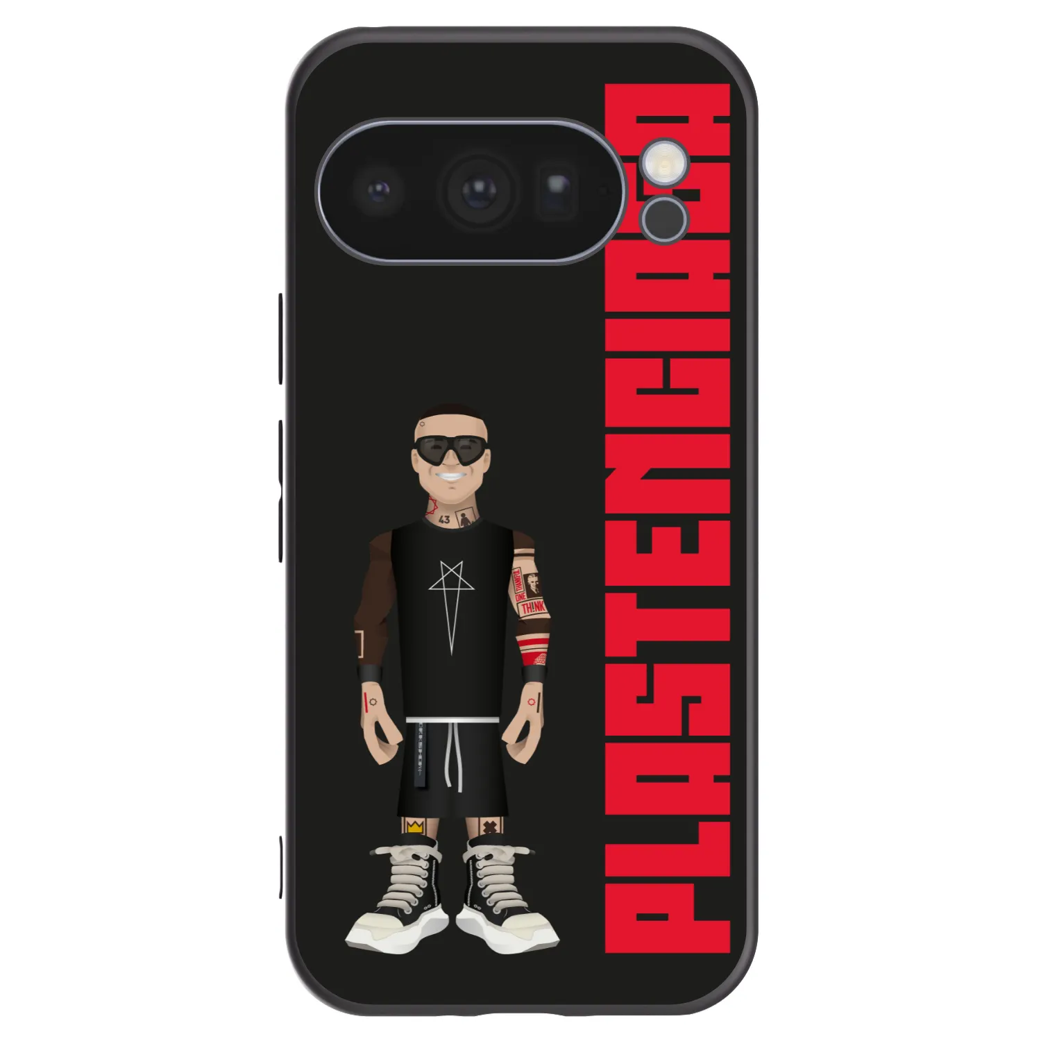 Picasee Google Pixel 10 Pro Hülle - Schwarzes Silikon - Tomáš Rajchl