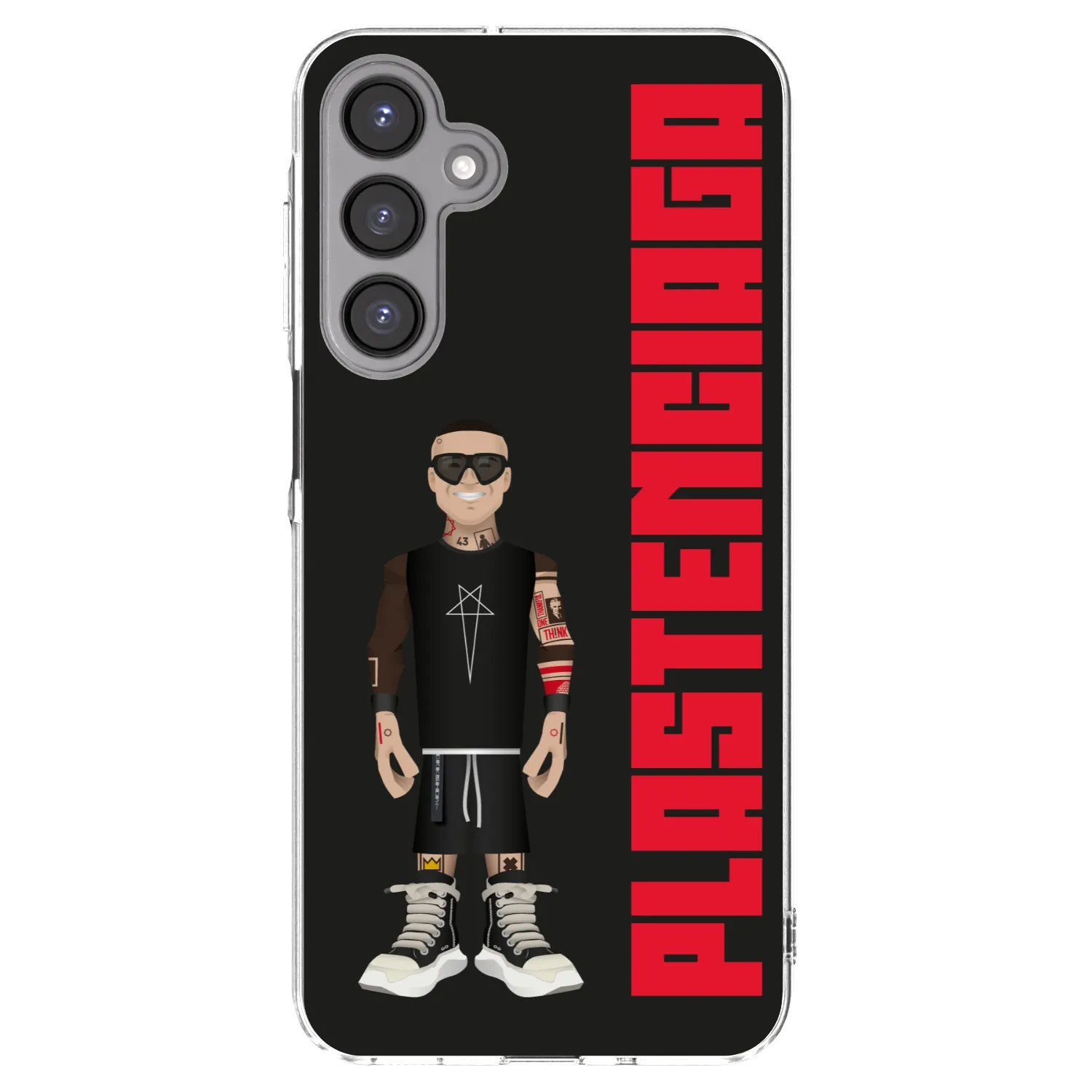 Picasee Samsung Galaxy A16 4G Hülle - Transparentes Silikon - Tomáš Rajchl