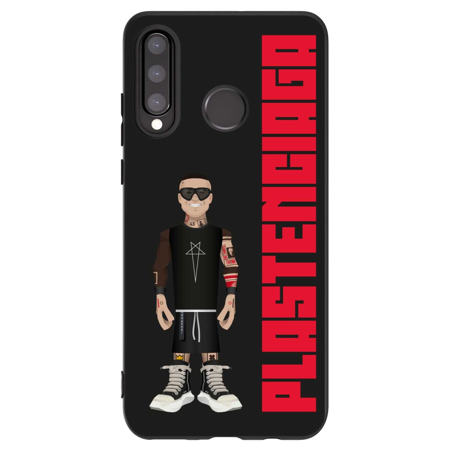 Picasee Huawei P30 Lite Hülle - Schwarzes Silikon - Tomáš Rajchl