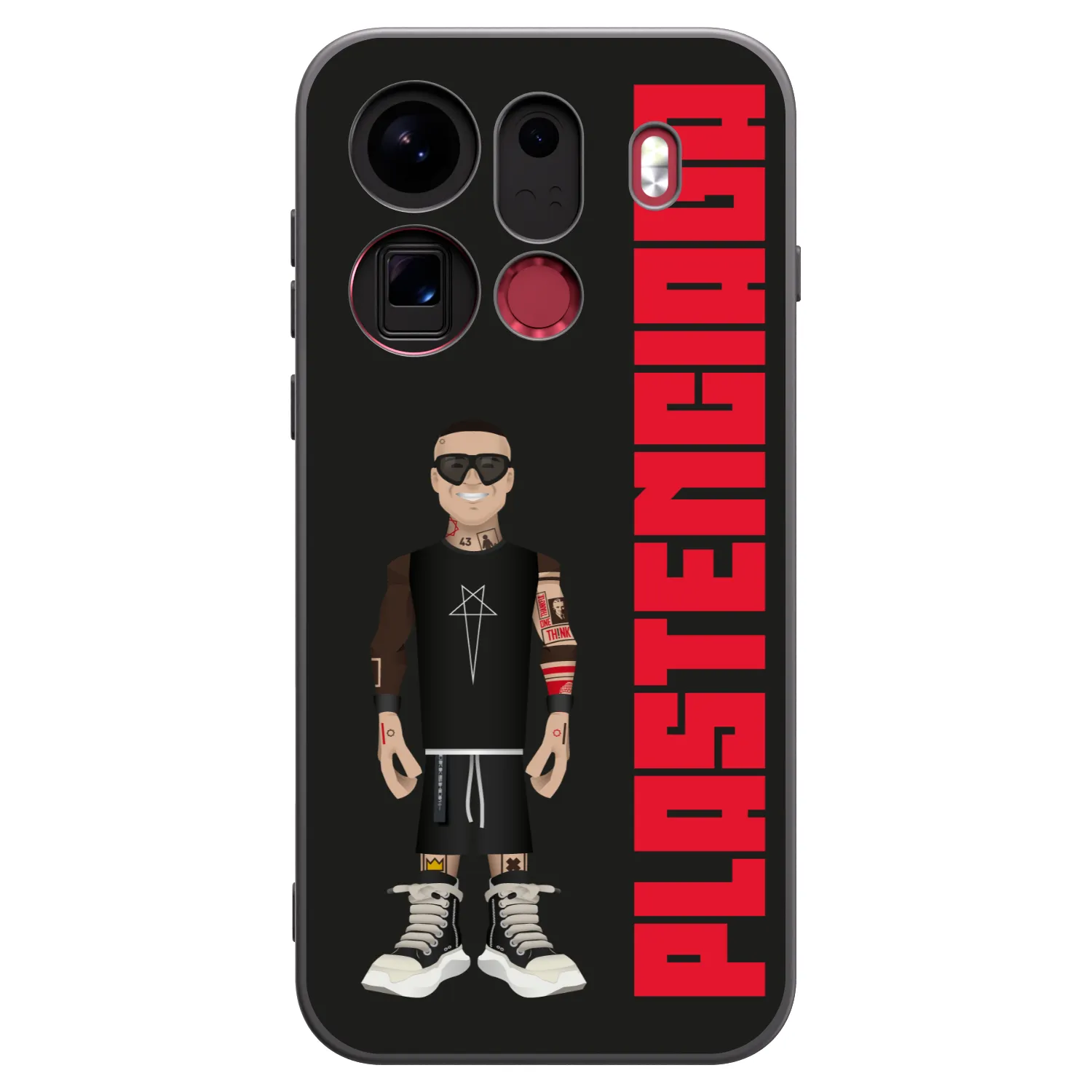 Picasee OPPO Find X9 Pro Hülle - Schwarzes Silikon - Tomáš Rajchl
