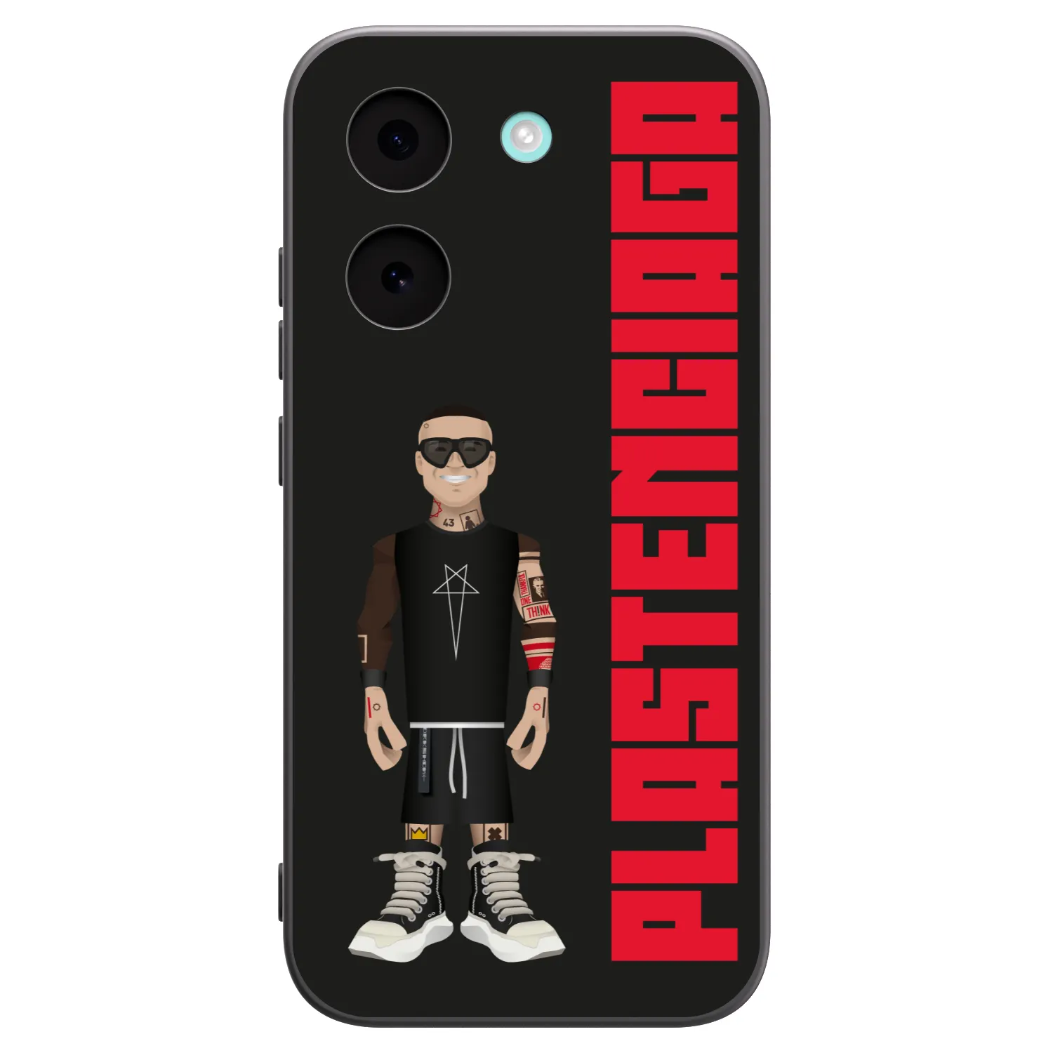 Picasee Xiaomi Poco X8 Pro Hülle - Schwarzes Silikon - Tomáš Rajchl
