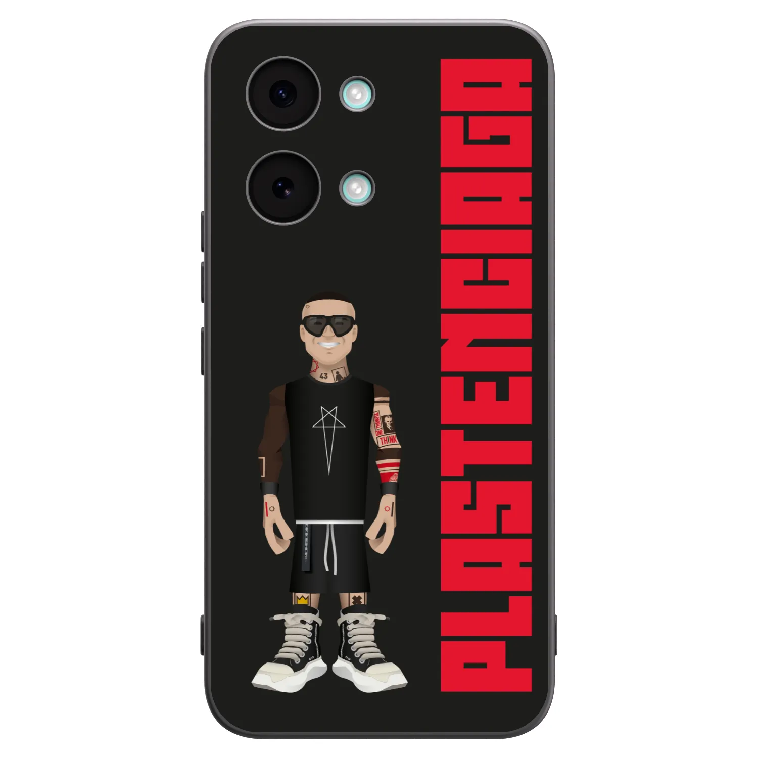 Picasee Xiaomi Poco X8 Pro Max Hülle - Schwarzes Silikon - Tomáš Rajchl