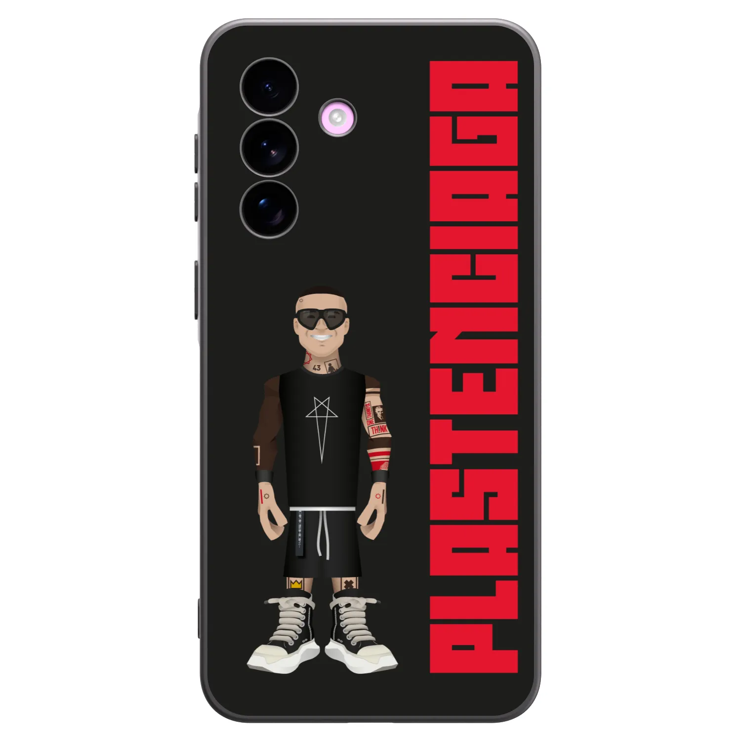 Picasee Samsung Galaxy A57 5G Hülle - Schwarzes Silikon - Tomáš Rajchl