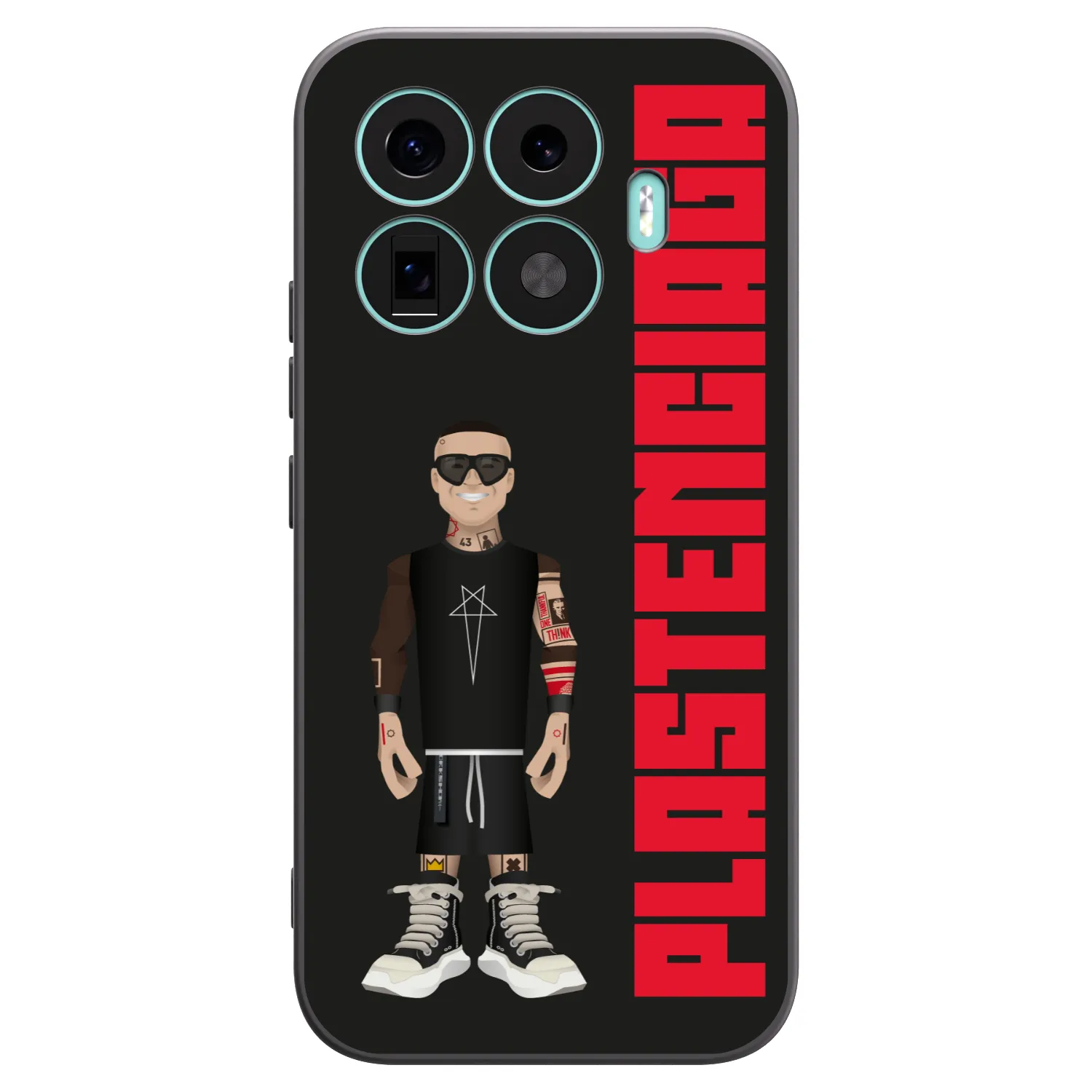Picasee Xiaomi 17T Hülle - Schwarzes Silikon - Tomáš Rajchl