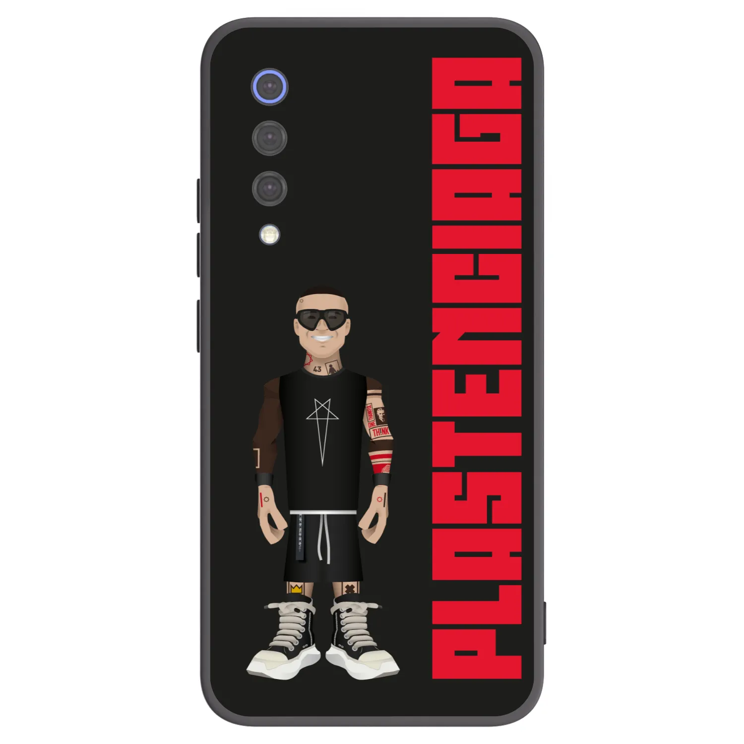 Picasee Xiaomi Mi 9 SE Hülle - Schwarzes Silikon - Tomáš Rajchl