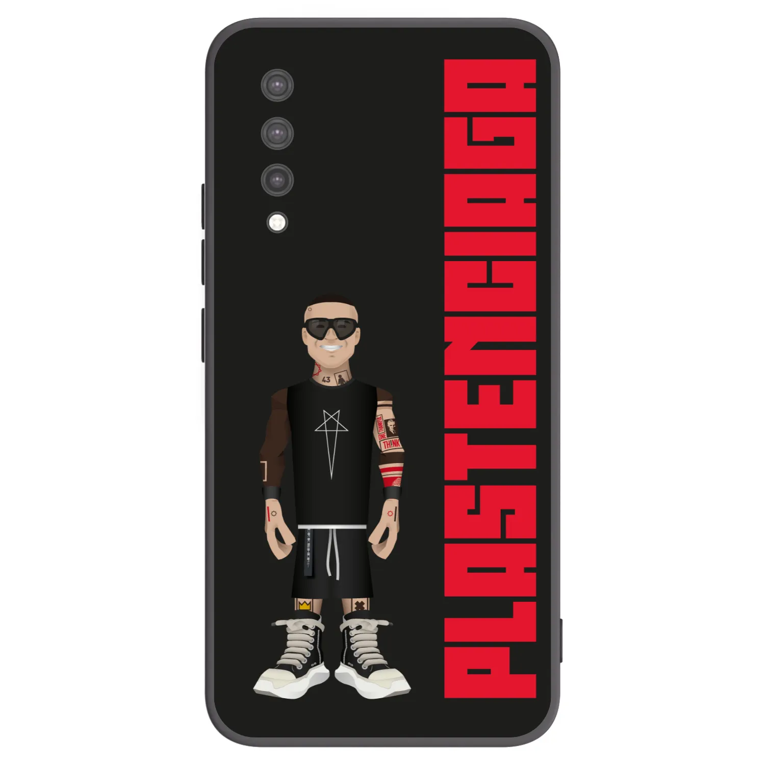 Picasee Xiaomi Mi 9 Lite Hülle - Schwarzes Silikon - Tomáš Rajchl