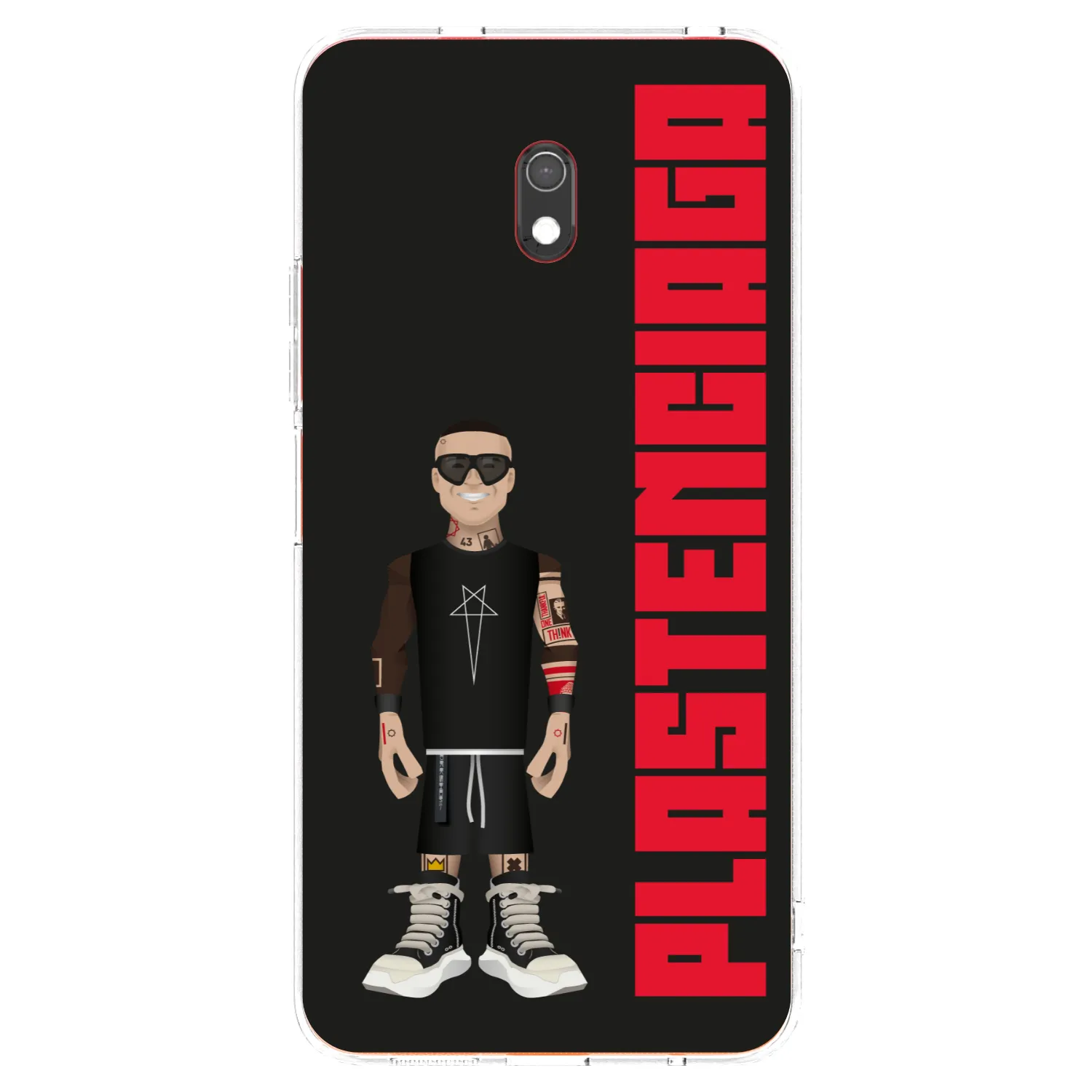 Picasee Xiaomi Redmi 8A Hülle - Transparentes Silikon - Tomáš Rajchl