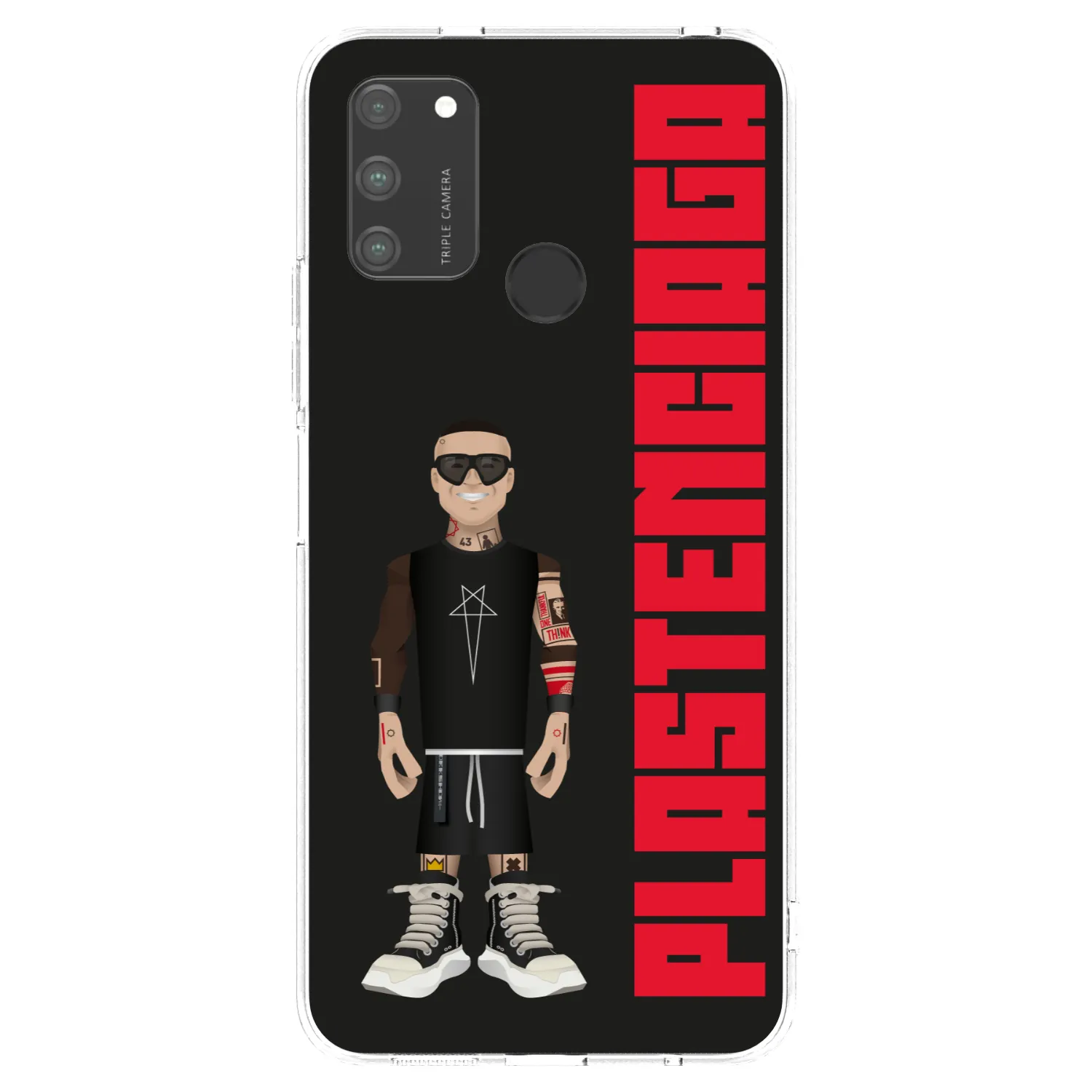 Picasee Honor 9A Hülle - Transparentes Silikon - Tomáš Rajchl