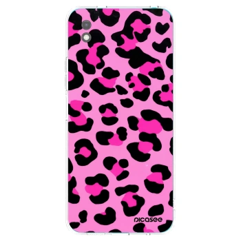 Picasee Xiaomi Redmi 9A Hülle - Schwarzes Silikon - Pink Tiger