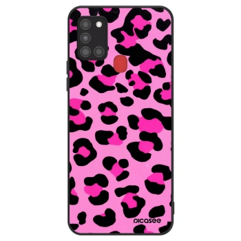 Hülle für Samsung Galaxy A21s - Pink Tiger