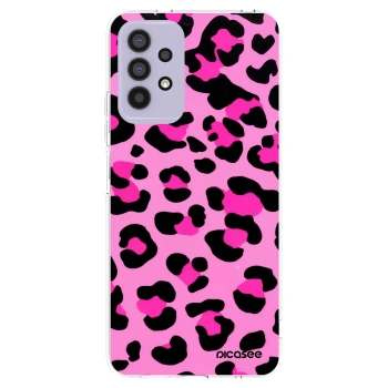 Picasee Samsung Galaxy A32 4G SM-A325F Hülle - Transparentes Silikon - Pink Tiger