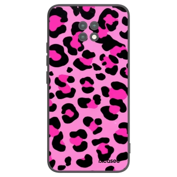 Picasee Xiaomi Redmi Note 9T Hülle - Schwarzes Silikon - Pink Tiger